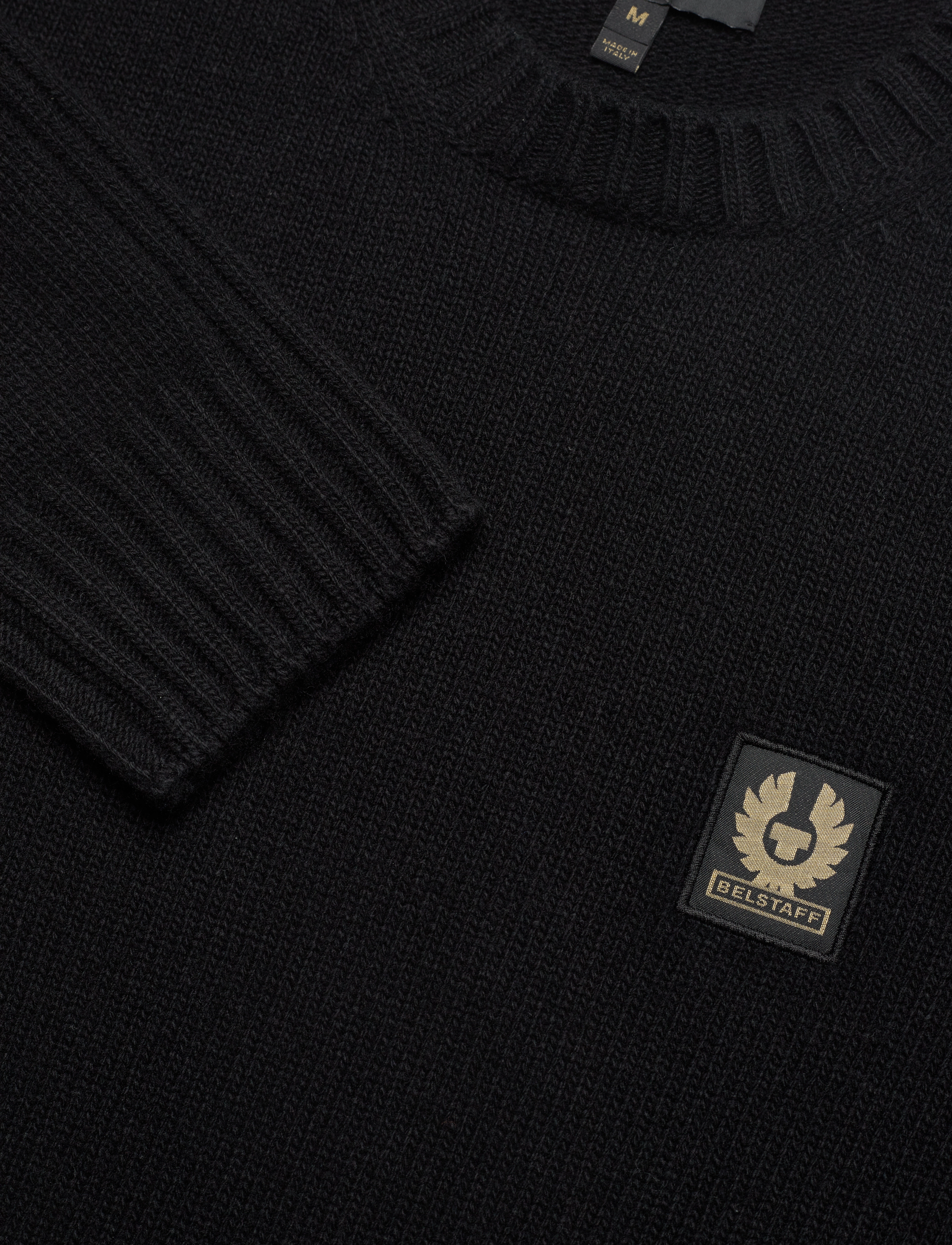 Belstaff - WATCH CREWNECK JUMPER - rundhals - black - 2