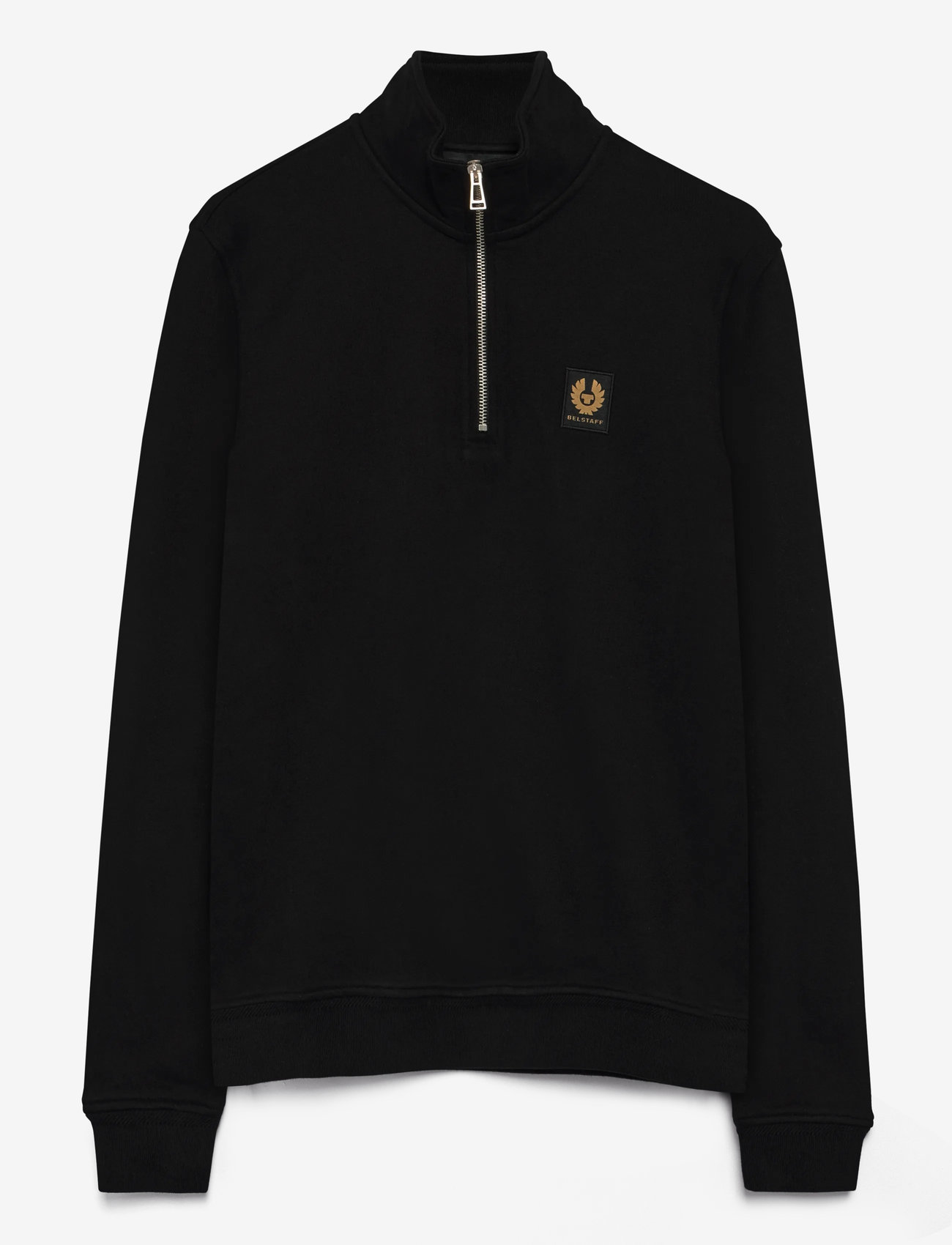 Belstaff - BELSTAFF QUARTER ZIP SWEATSHIRT - kläder - black - 1