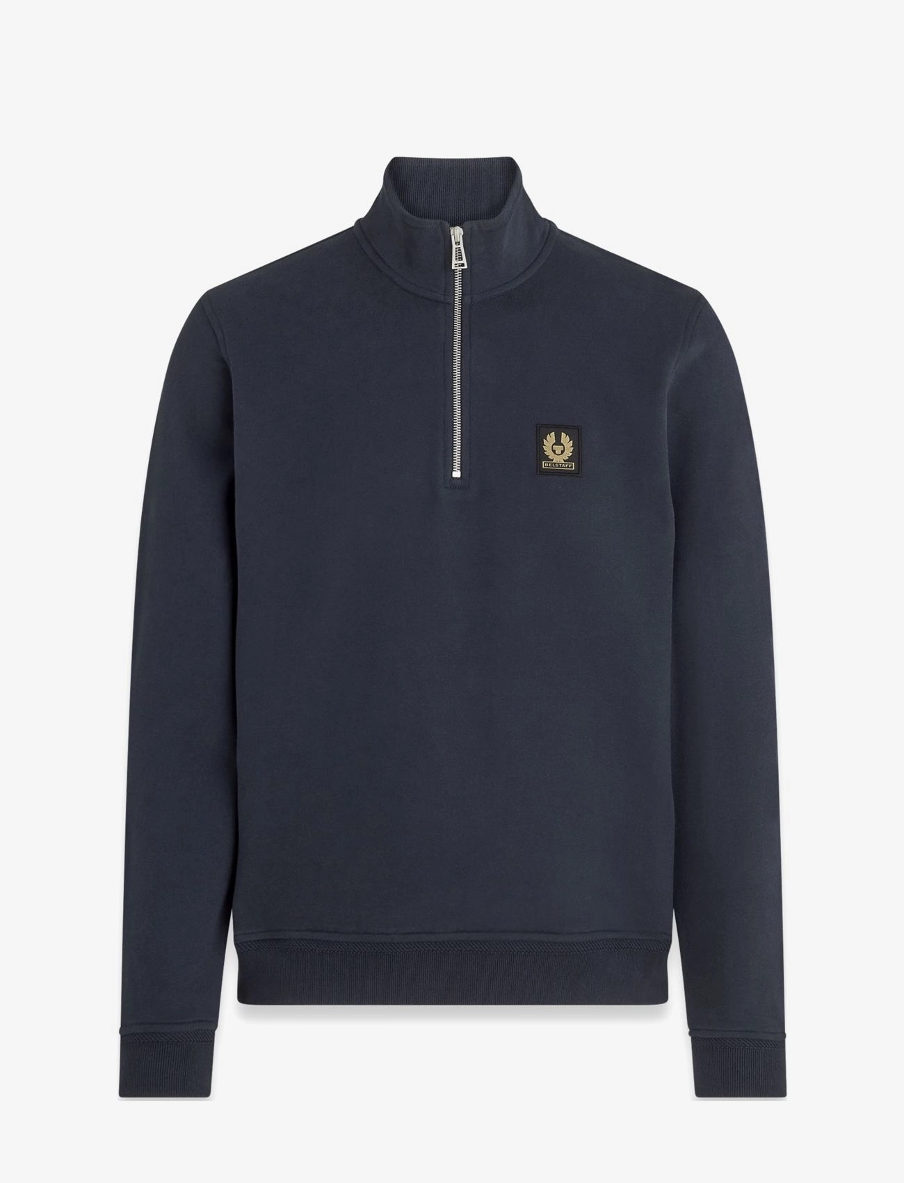 Belstaff - BELSTAFF QUARTER ZIP SWEATSHIRT Dark Ink - sweats - dark ink - 2