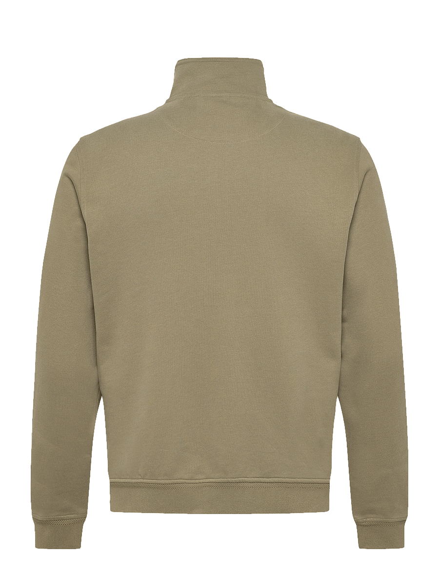 Belstaff - BELSTAFF QUARTER ZIP SWEATSHIRT Dark Ink - kleidung - fatigue green - 2