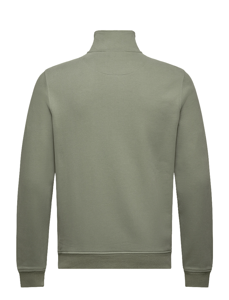 Belstaff - BELSTAFF QUARTER ZIP SWEATSHIRT - rõivad - sage green - 1