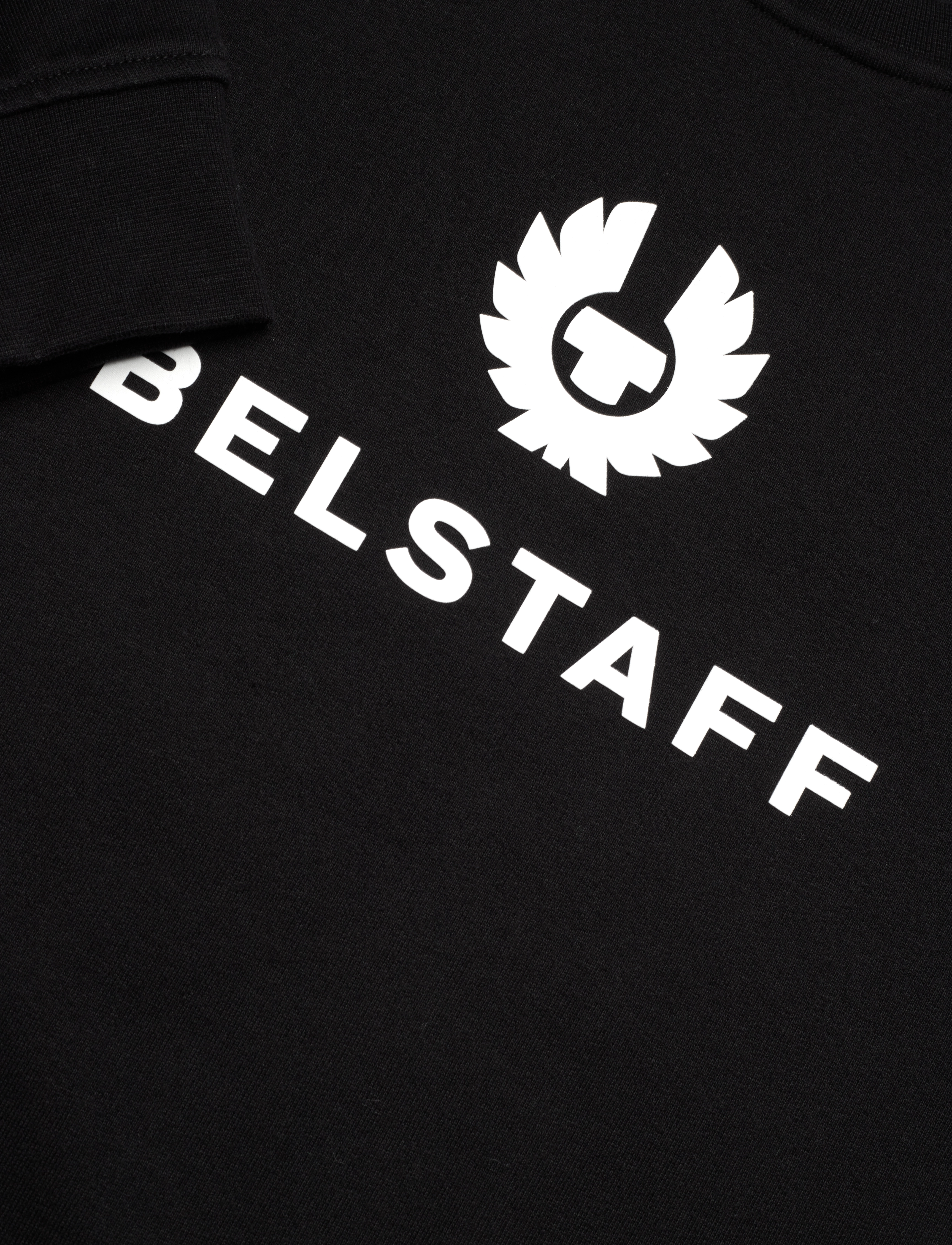 Belstaff - BELSTAFF SIGNATURE CREWNECK SWEATSHIRT TIle Green - black / off white - 2