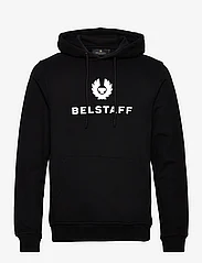 Belstaff - BELSTAFF SIGNATURE HOODIE - hættetrøjer - black / off white - 0