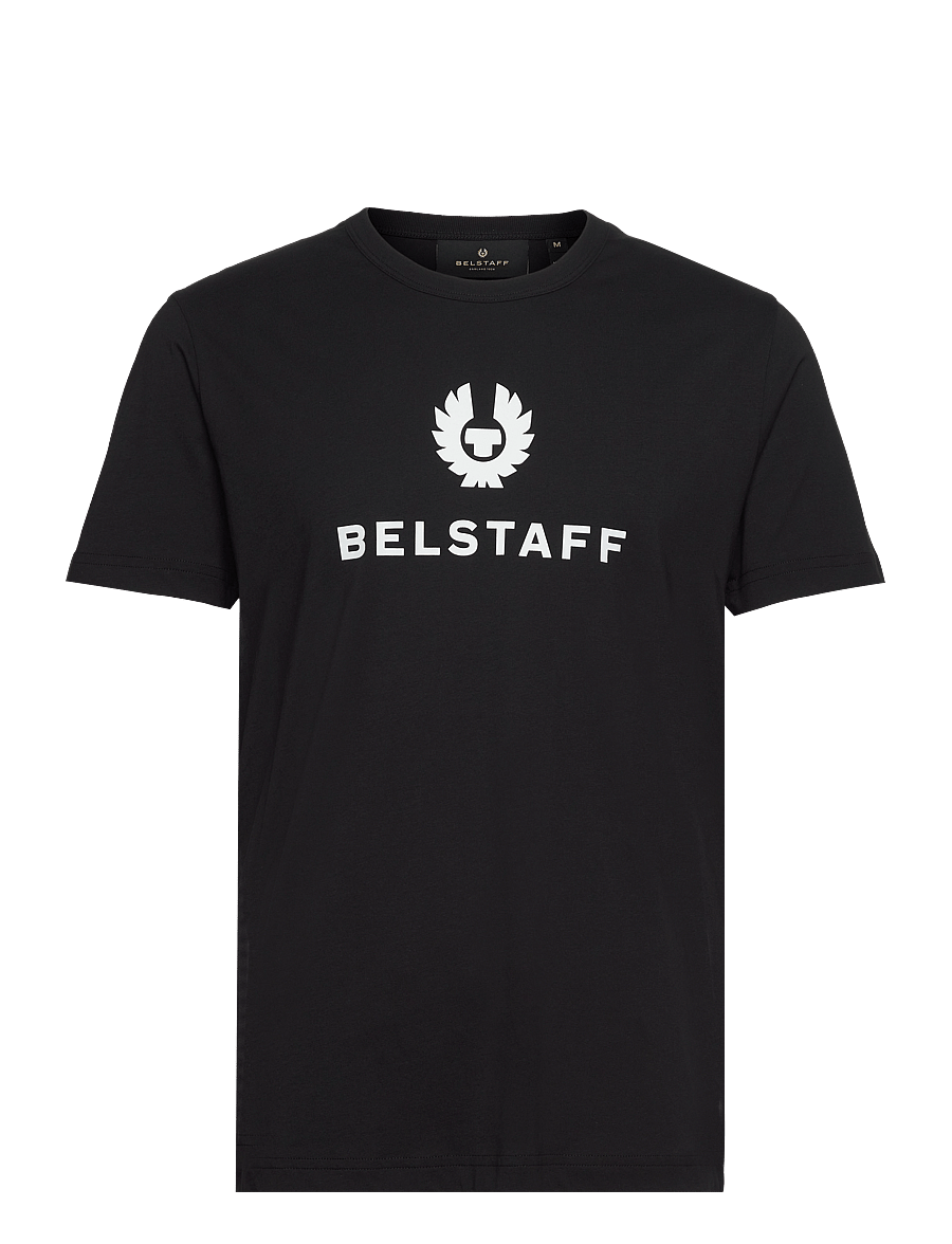 Belstaff - BELSTAFF SIGNATURE T-SHIRT - short-sleeved t-shirts - black - 0