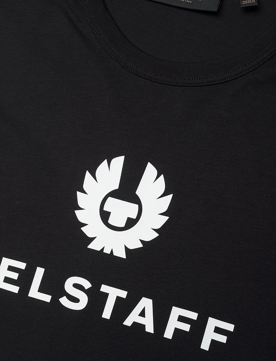 Belstaff - BELSTAFF SIGNATURE T-SHIRT - short-sleeved t-shirts - black - 2