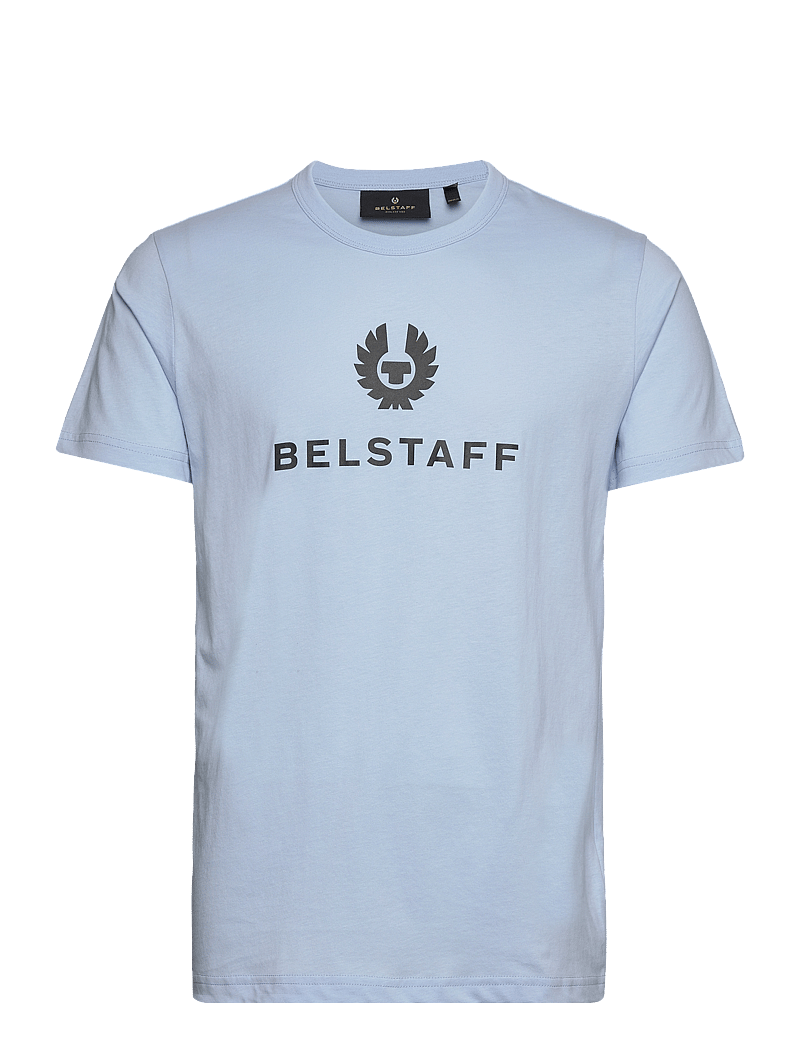 Belstaff - BELSTAFF SIGNATURE T-SHIRT Deep Copper - kortärmade t-shirts - sky blue - 0