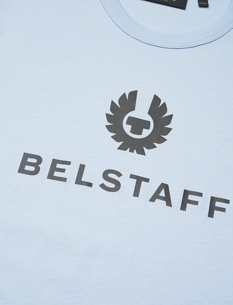 Belstaff - BELSTAFF SIGNATURE T-SHIRT Deep Copper - kortärmade t-shirts - sky blue - 2