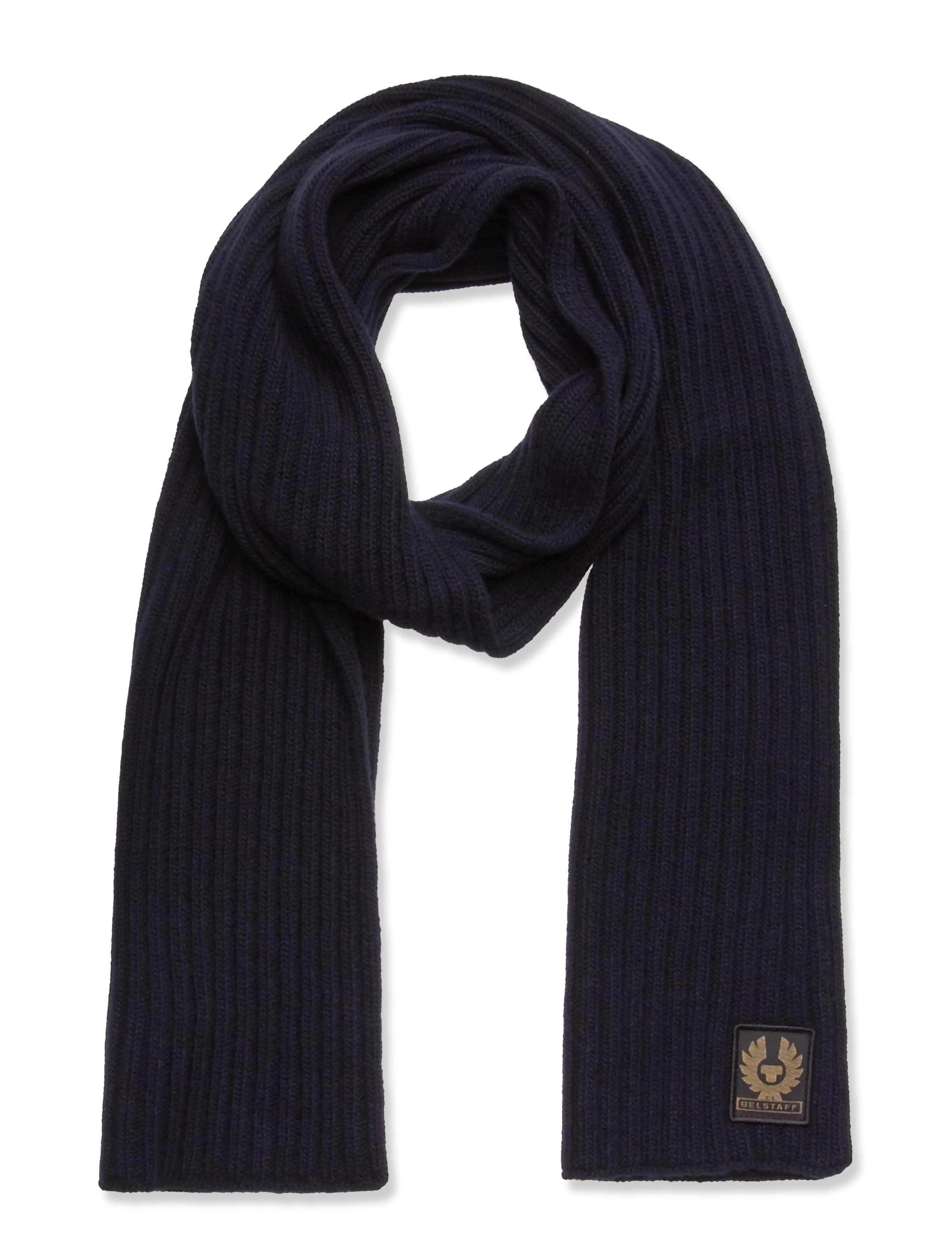 Belstaff Watch Scarf Khaki Green, One Size, Scarves, Blau - Winter Männerswear