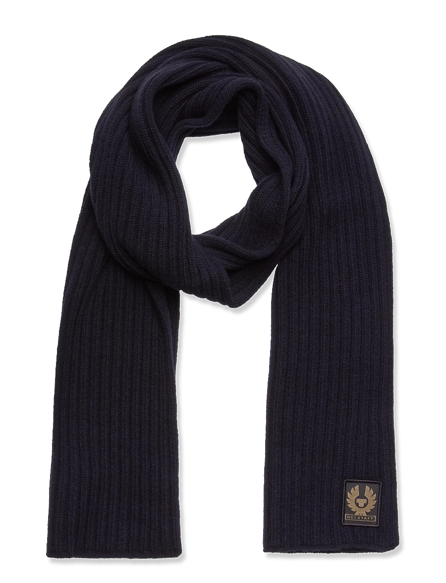 Belstaff - WATCH SCARF Dark Navy - halstørklæder - dark navy - 0