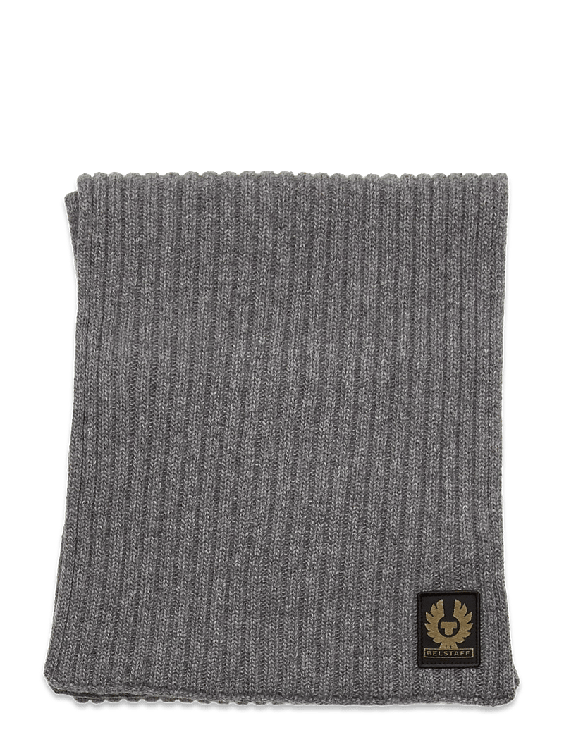 Belstaff - WATCH SCARF Black - halsdukar - pale grey melange - 1