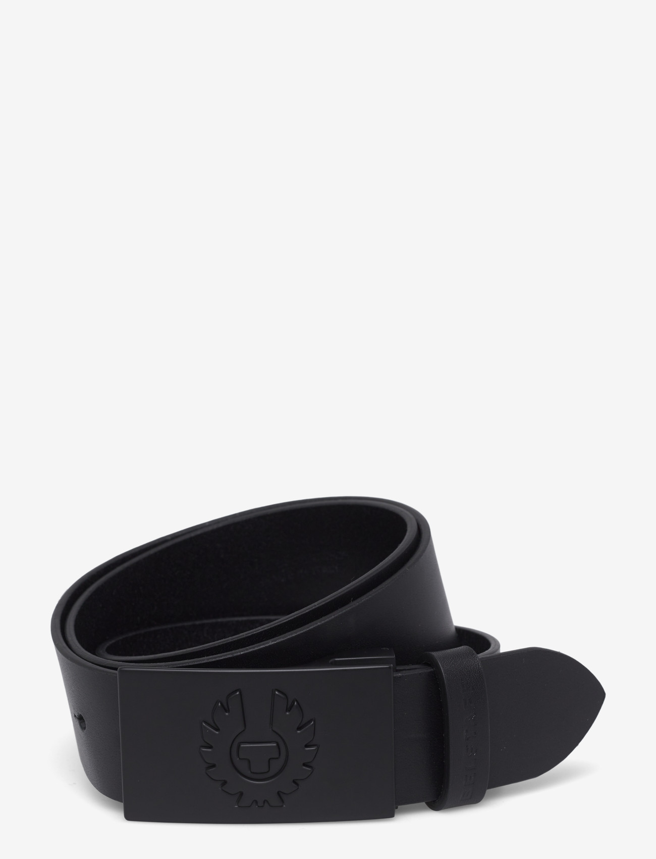 Belstaff - PHOENIX BUCKLE BELT Ebony - skärp - black / black - 0