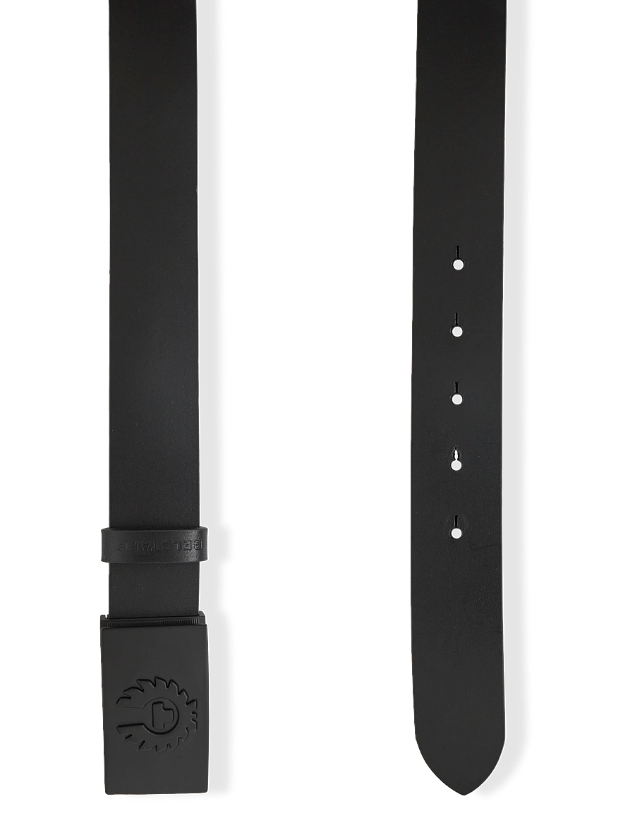 Belstaff - PHOENIX BUCKLE BELT Black / Black - klassische gürtel - black / black - 1