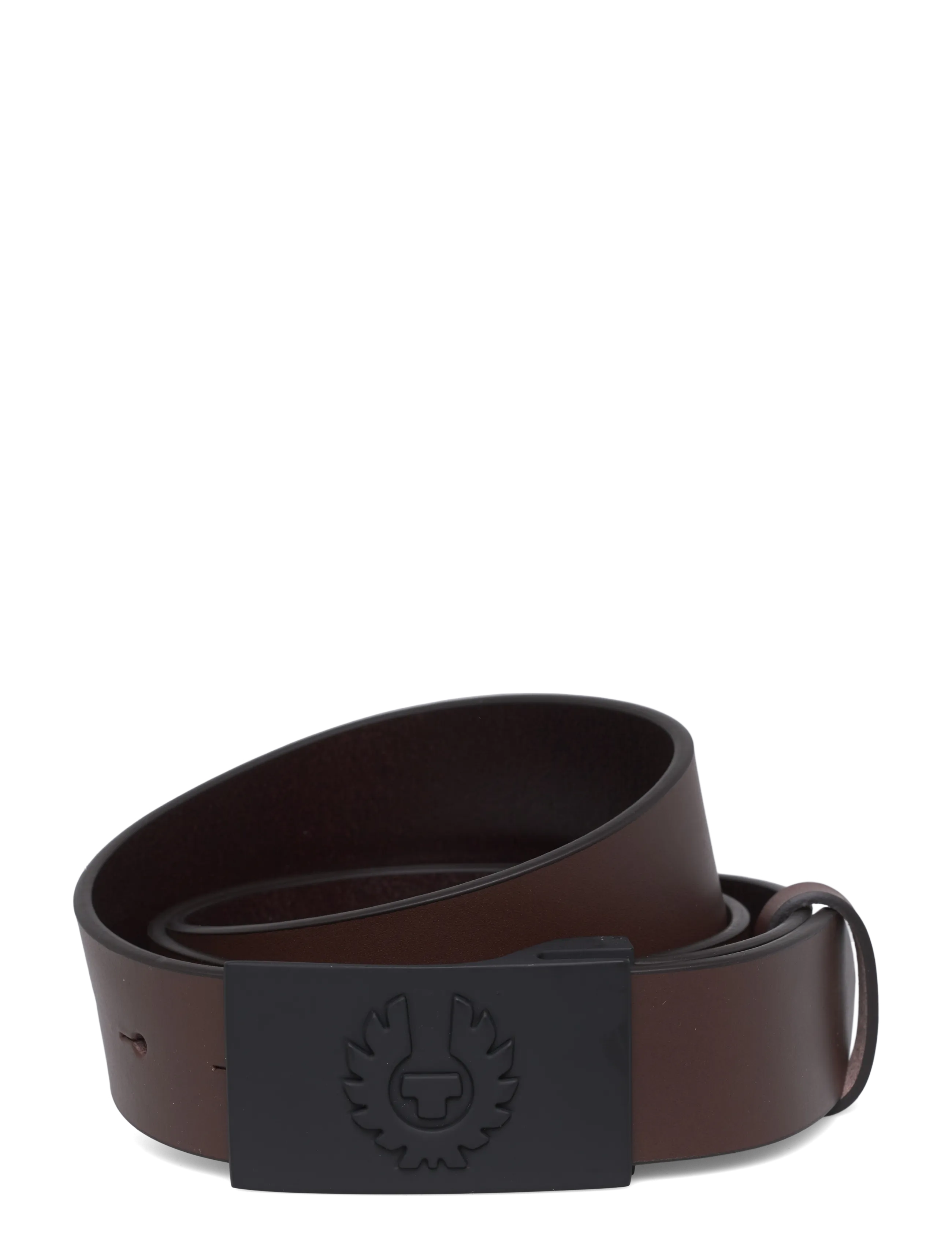 Belstaff PHOENIX BUCKLE BELT Ebony - Deals - EBONY / brown