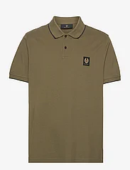 Belstaff - TIPPED POLO - short-sleeved polos - true olive - 0