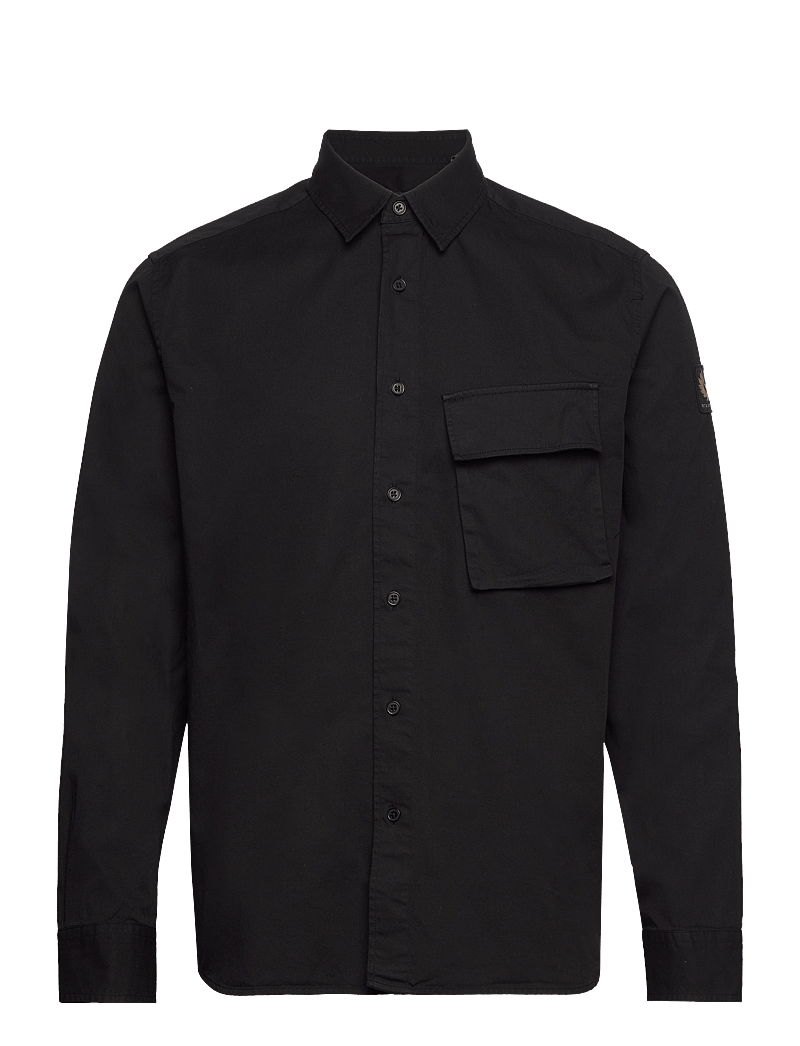Belstaff - SCALE SHIRT - basic skjortor - black - 0