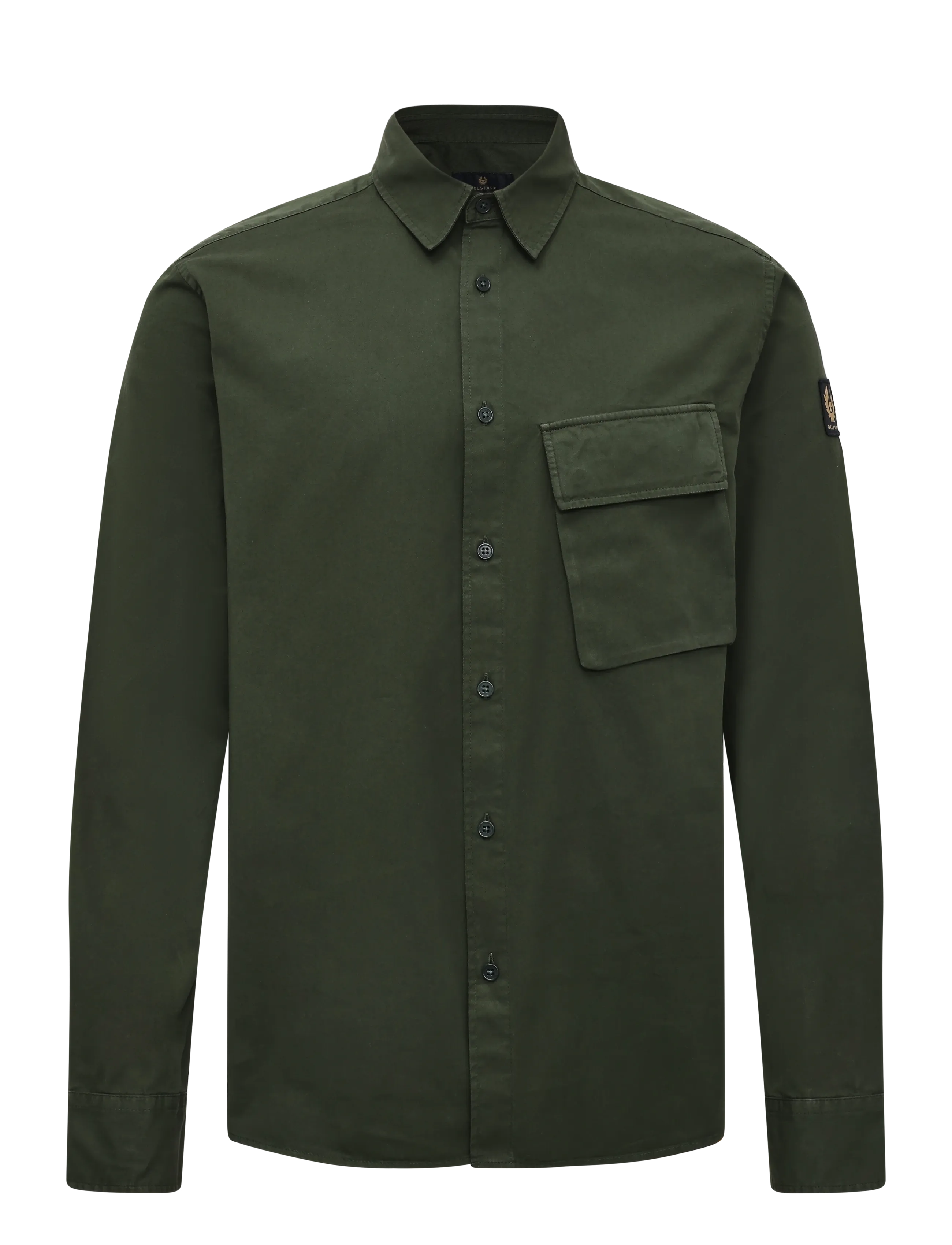 Belstaff SCALE SHIRT - Riided - TILE GREEN / green