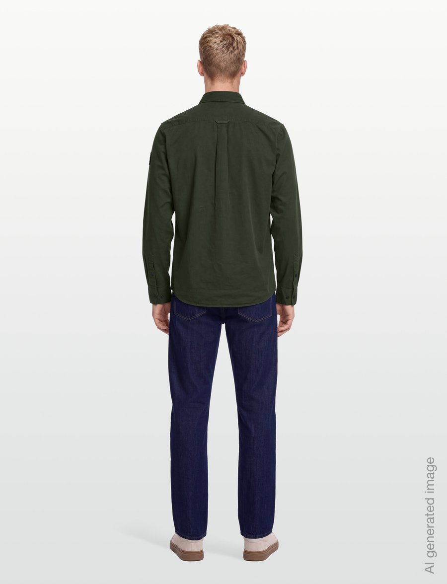 Belstaff - SCALE SHIRT - casual shirts - tile green - 4