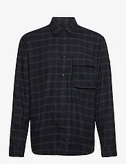 Belstaff - SCALE CHECK SHIRT - casual shirts - navy/charcoal - 0