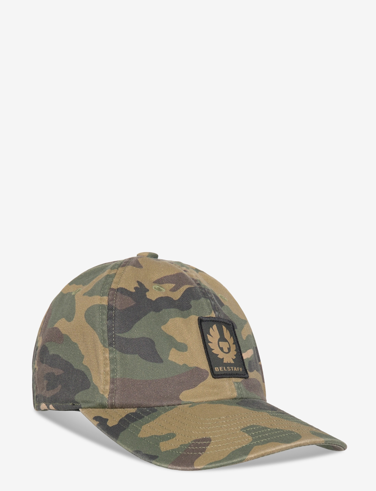 Belstaff - PHOENIX CAMO PATCH CAP Camo Green - huer & kasketter - camo green - 0