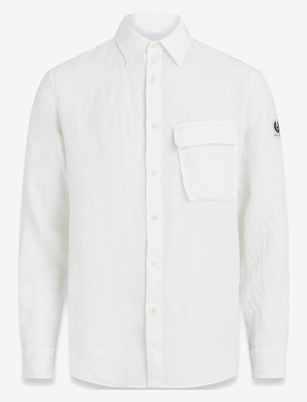 Belstaff - SCALE SHIRT White - linen shirts - white - 1