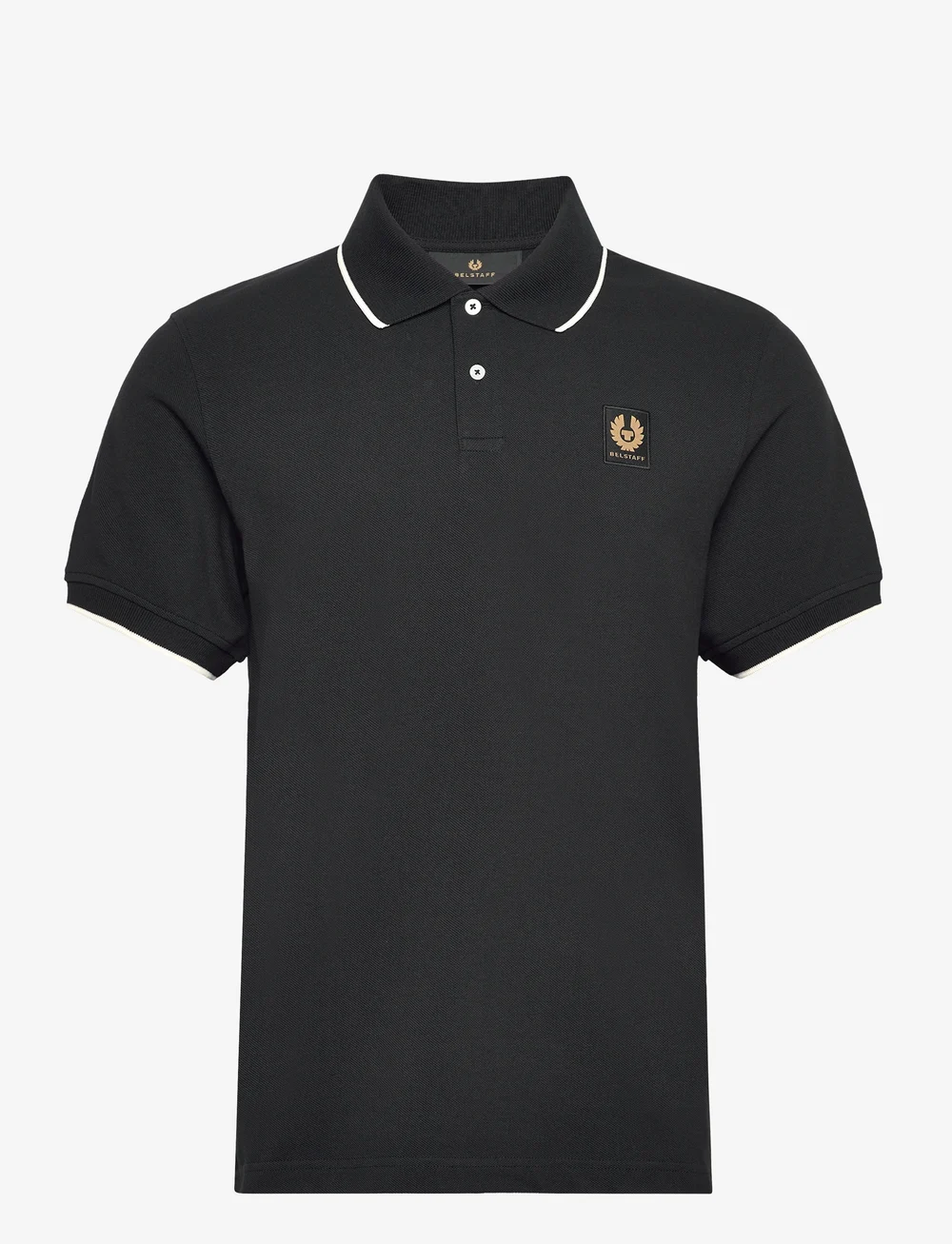 Belstaff - TIPPED POLO - korte mouwen - black - 0