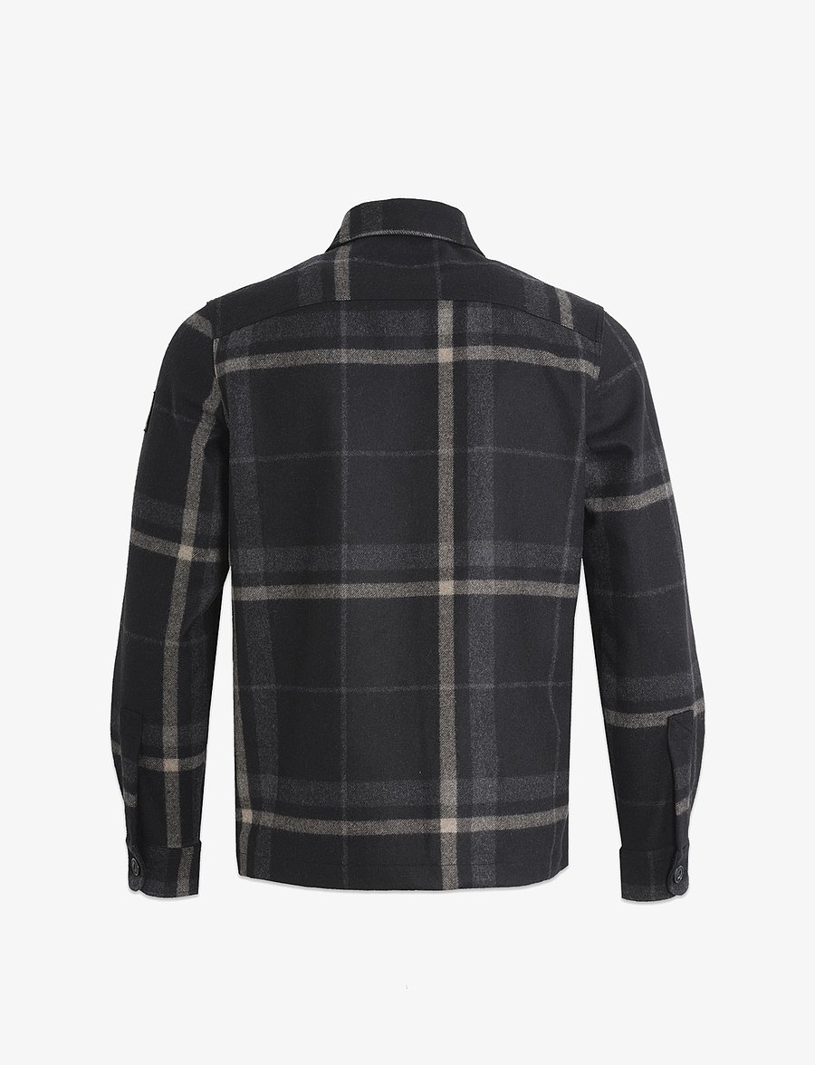 Belstaff - FORGE JACKET Charcoal / Clay Brown - charcoal / clay brown - 1