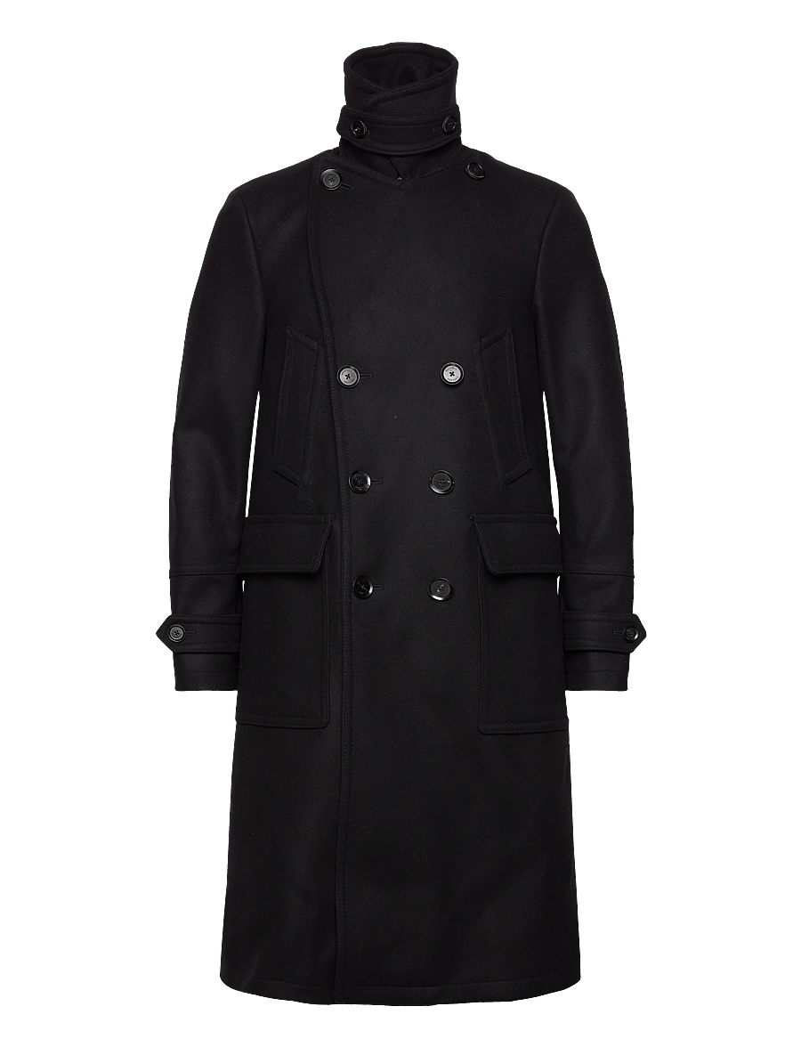 Belstaff - MILFORD COAT Black - wollmäntel - black - 1