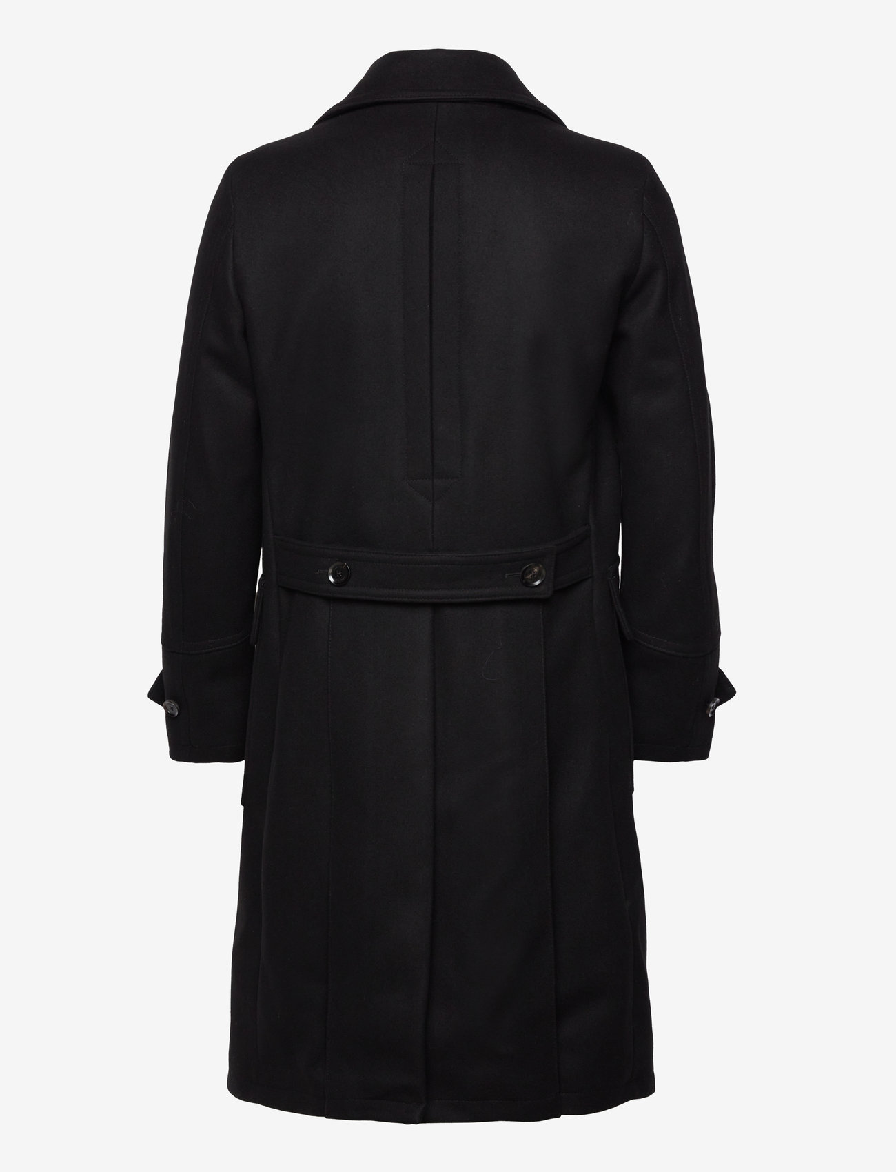 Belstaff Milford Coat Black (ELS105292) - Wełniane płaszcze