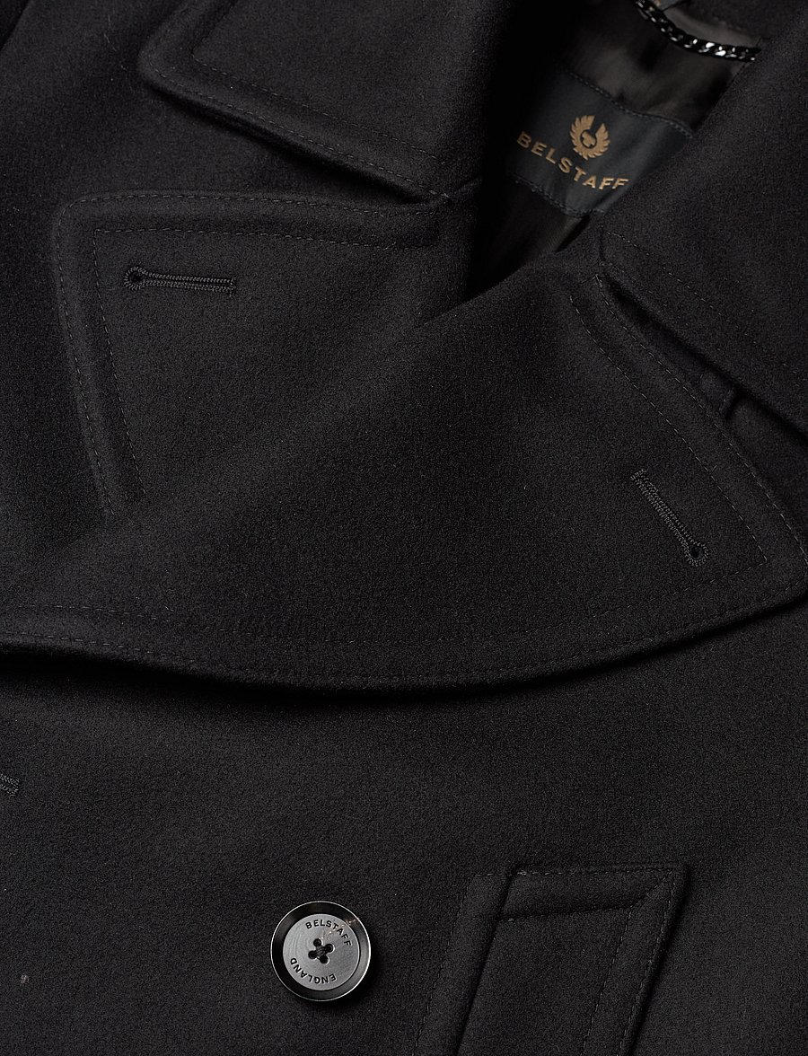 Belstaff - MILFORD COAT Black - wollmäntel - black - 3