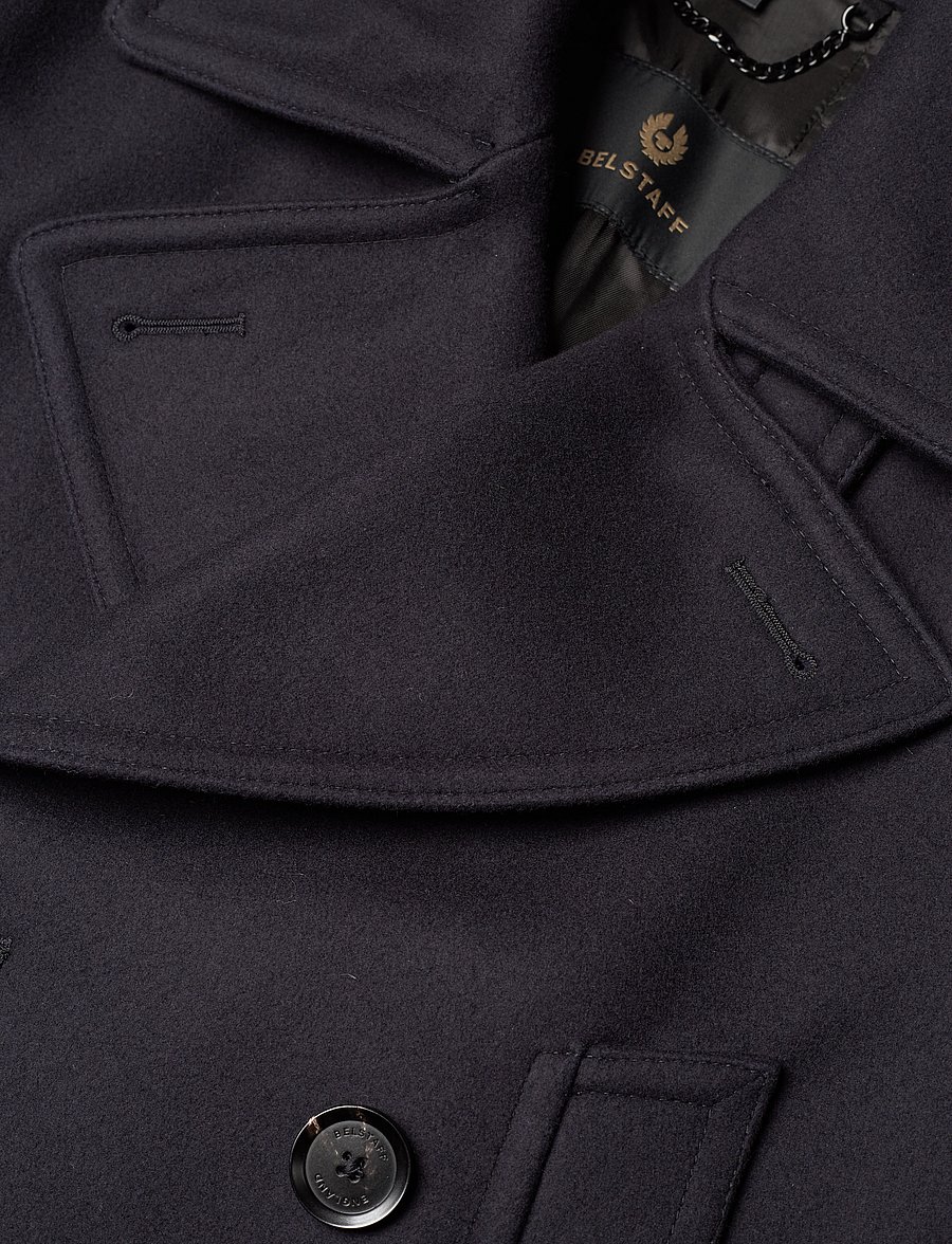 Belstaff - MILFORD COAT Ink Blue - wollmäntel - ink blue - 3