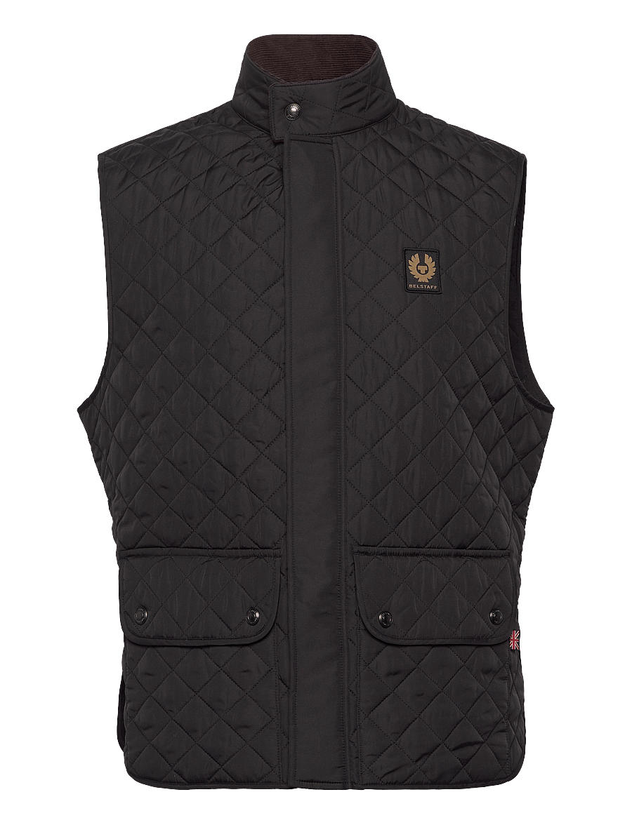 Belstaff - ICON GILET Faded Olive - veste - black - 0