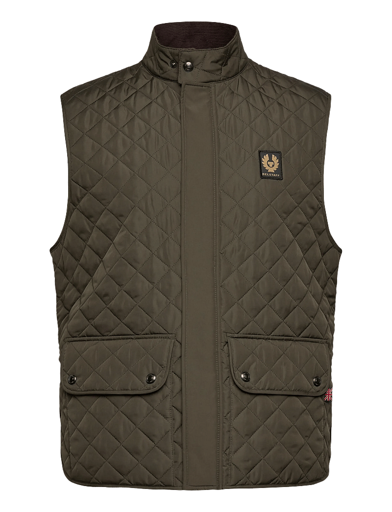 Belstaff - ICON GILET - västar - faded olive - 0