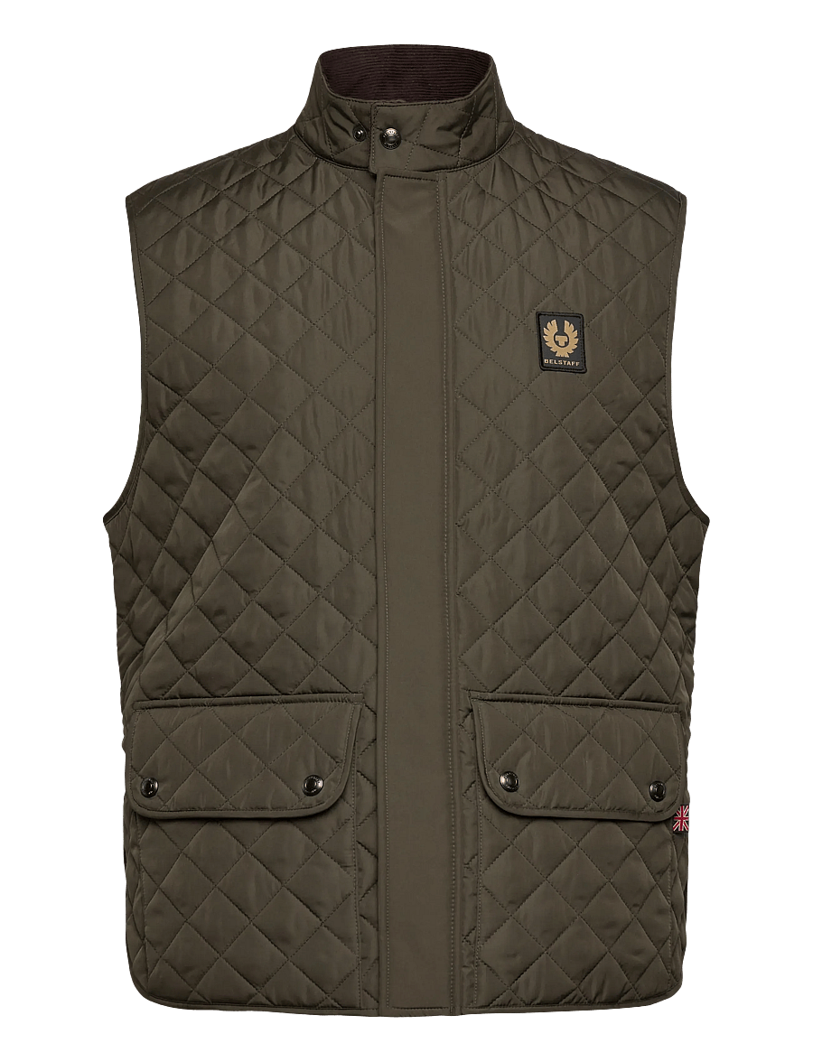 Belstaff - ICON GILET Faded Olive - veste - faded olive - 0