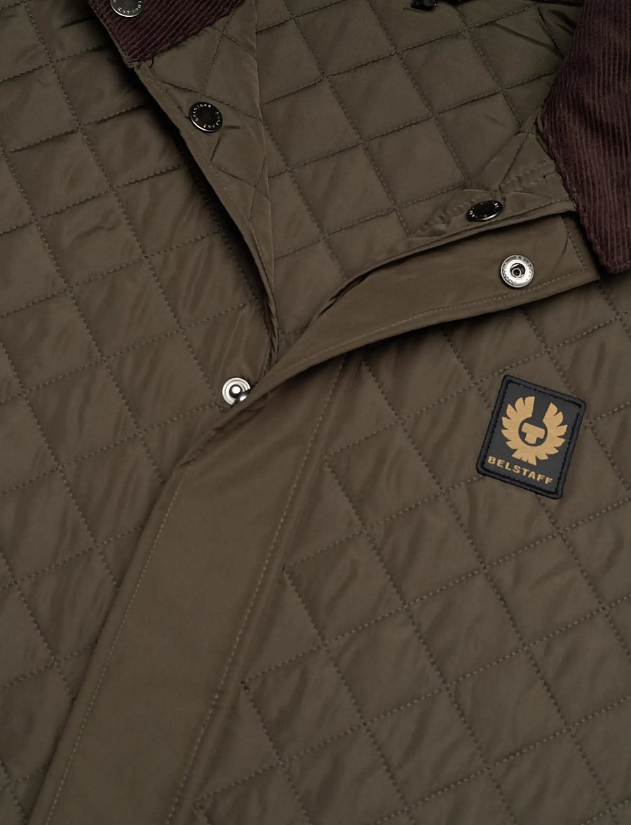 Belstaff - ICON GILET Faded Olive - veste - faded olive - 2