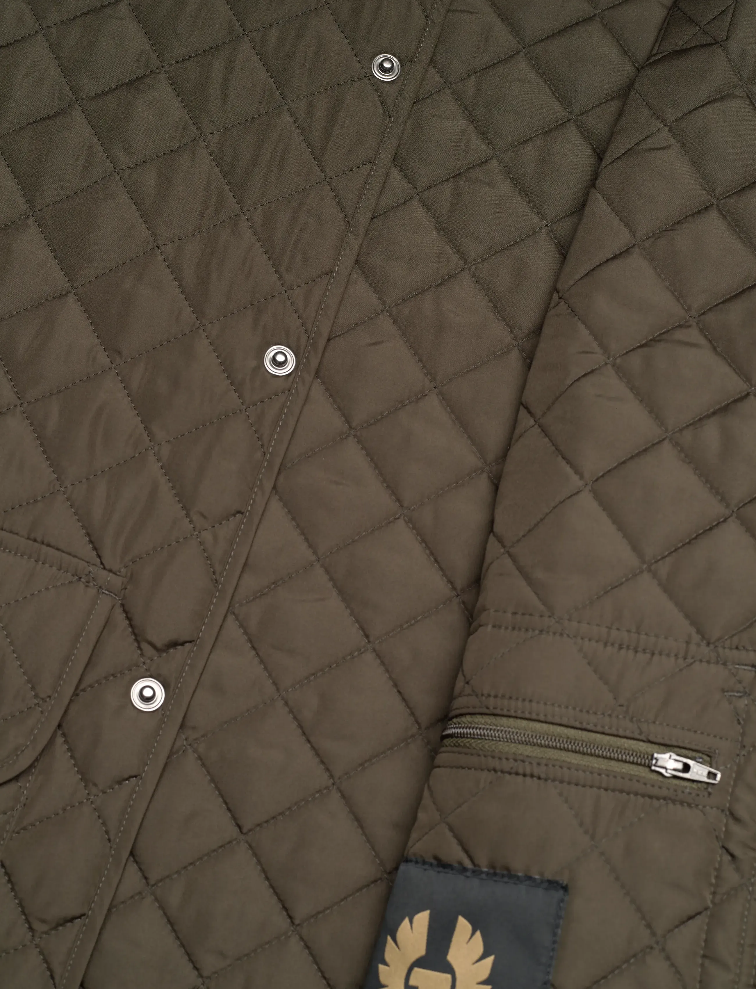 Belstaff - ICON GILET Faded Olive - veste - faded olive - 4