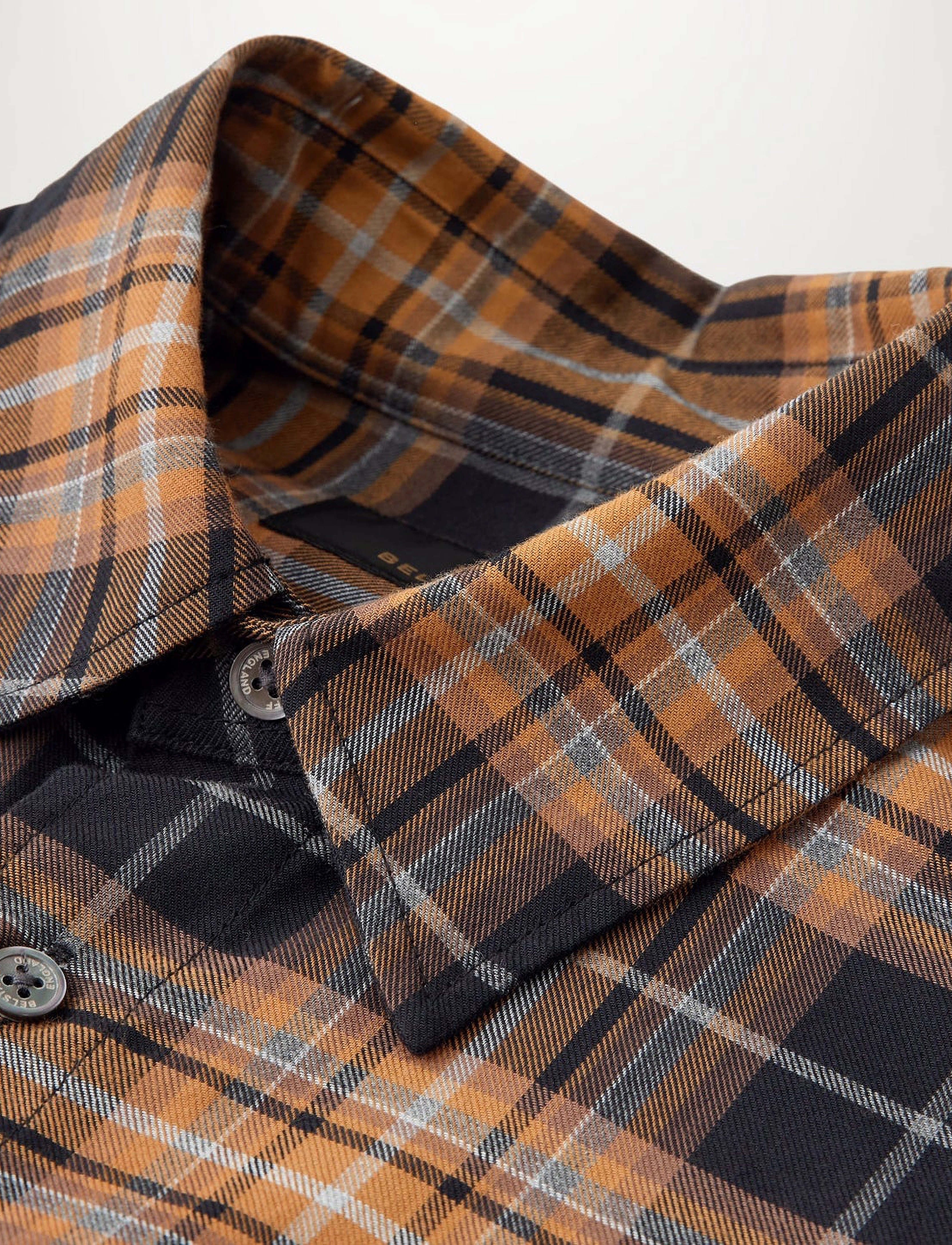 Belstaff - SCALE SHIRT Black / Glaze Yellow - black / glaze yellow - 1