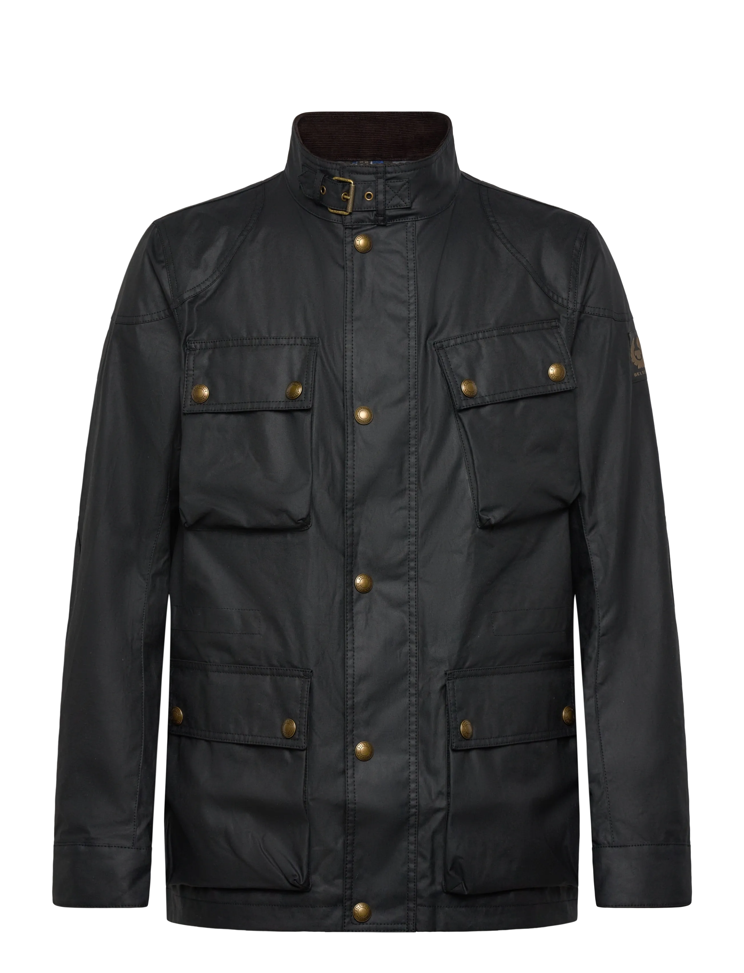 BELSTAFF Fieldmaster Jacke Faded Olive Schwarz - 46 - Herren