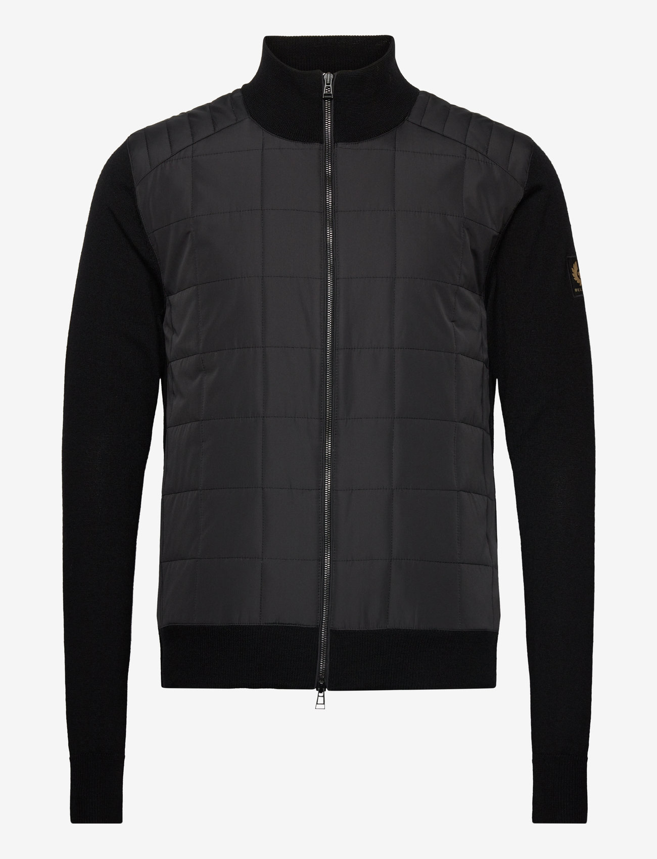 Belstaff KELBROOK  ZIP CARDIGAN Black - Belstaff - BLACK / black