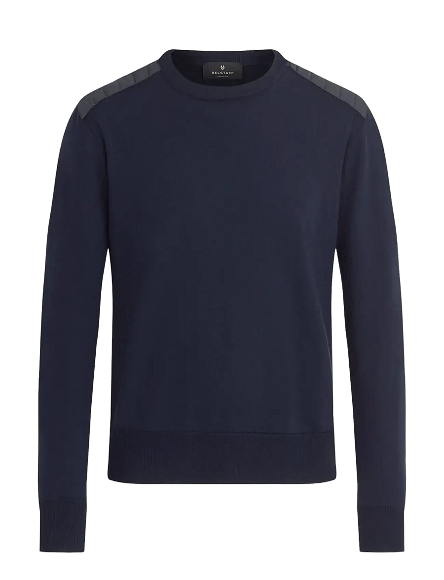 Belstaff - KERRIGAN CREWNECK JUMPER Lichen - rundhals - black - 0