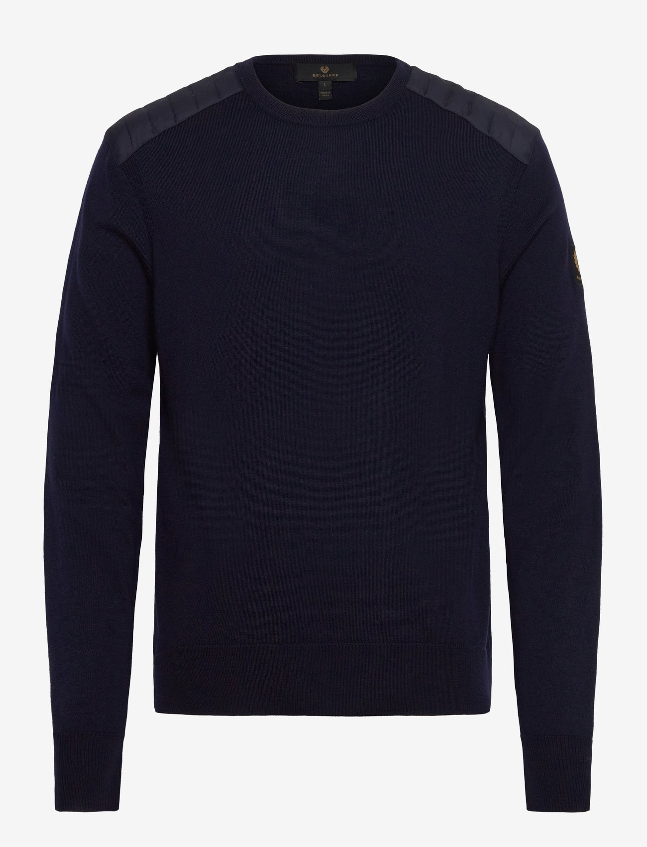 Belstaff - KERRIGAN CREWNECK JUMPER - prjónaðir kragar - dark ink - 0