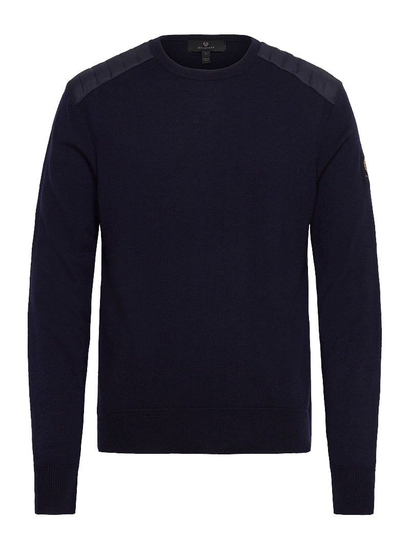 Belstaff - KERRIGAN CREWNECK JUMPER Lichen - rundhals - dark ink - 0