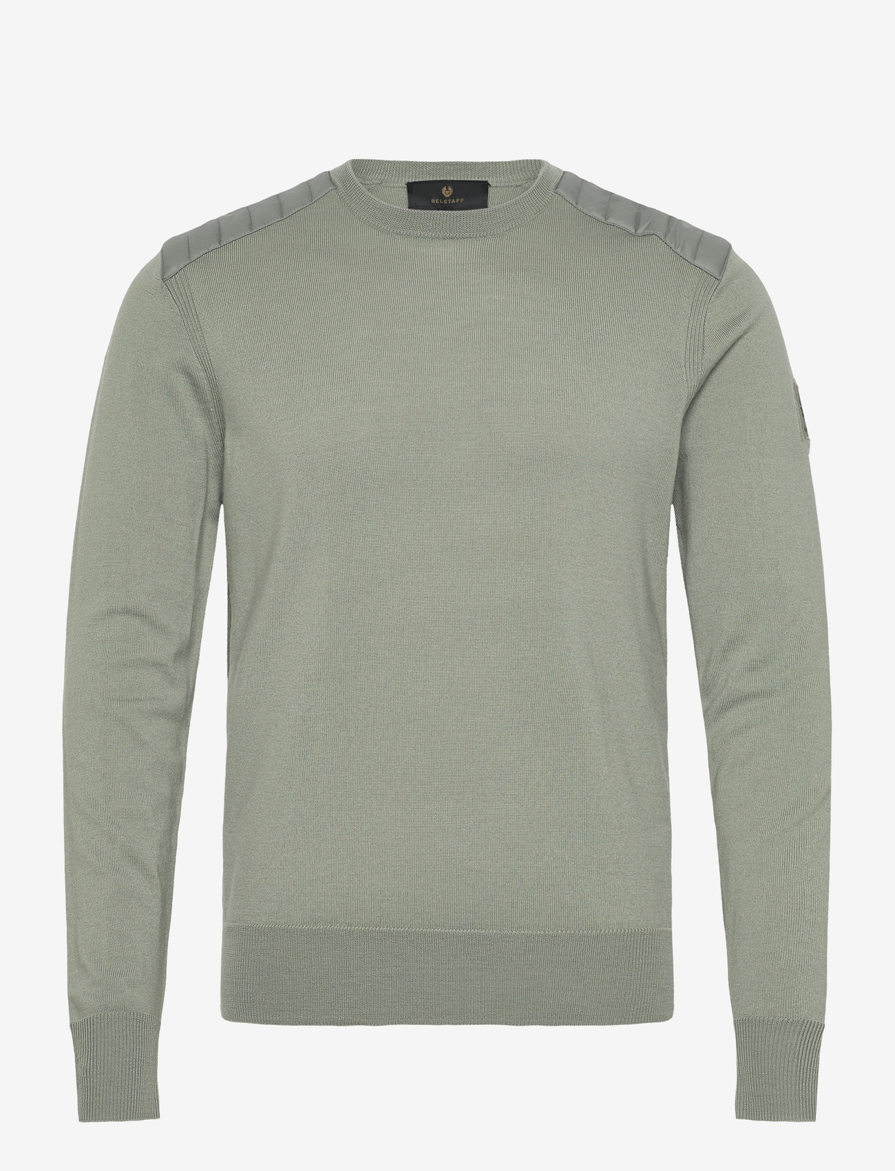 Belstaff KERRIGAN CREWNECK JUMPER Lichen - Kleidung - LICHEN / green