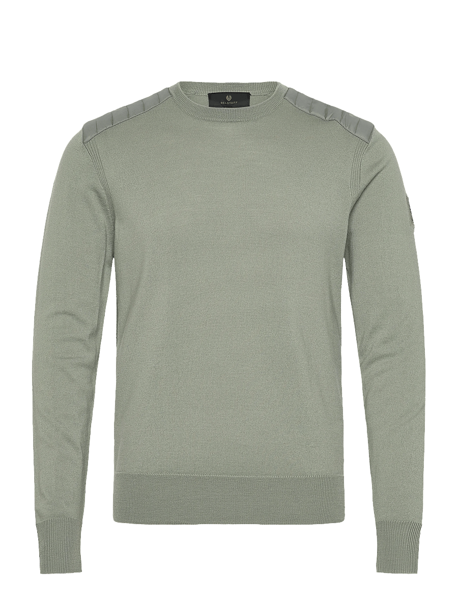 Belstaff - KERRIGAN CREWNECK JUMPER Lichen - rundhals - lichen - 1