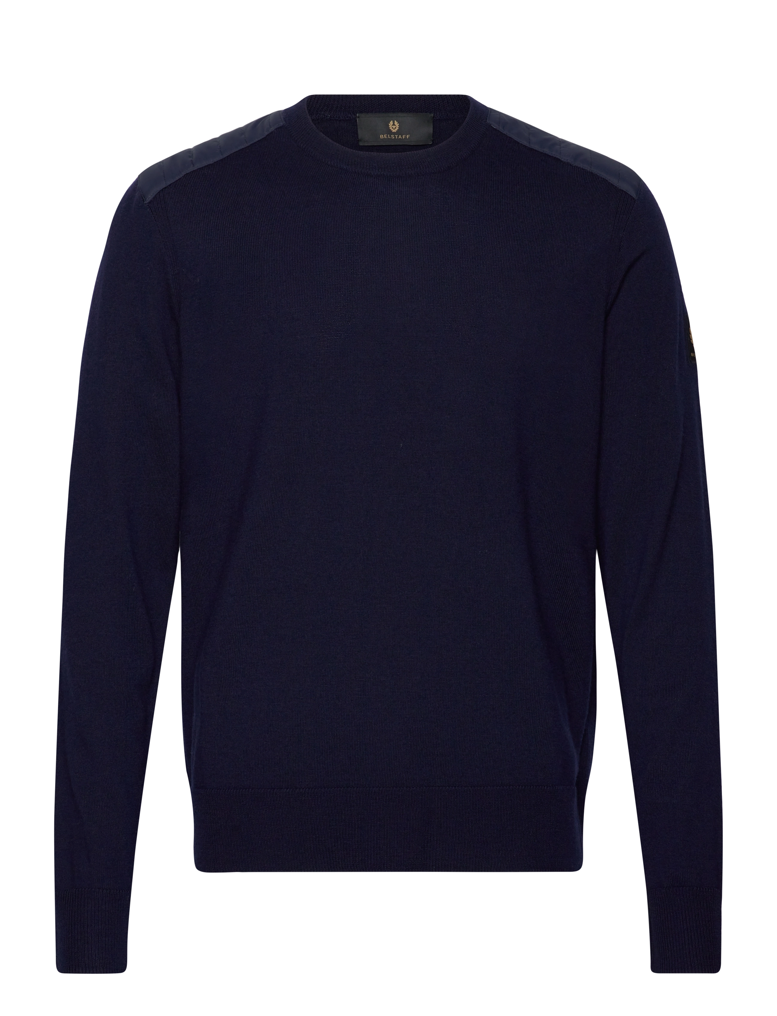 Belstaff KERRIGAN CREWNECK JUMPER - Belstaff - WASHED NAVY / navy