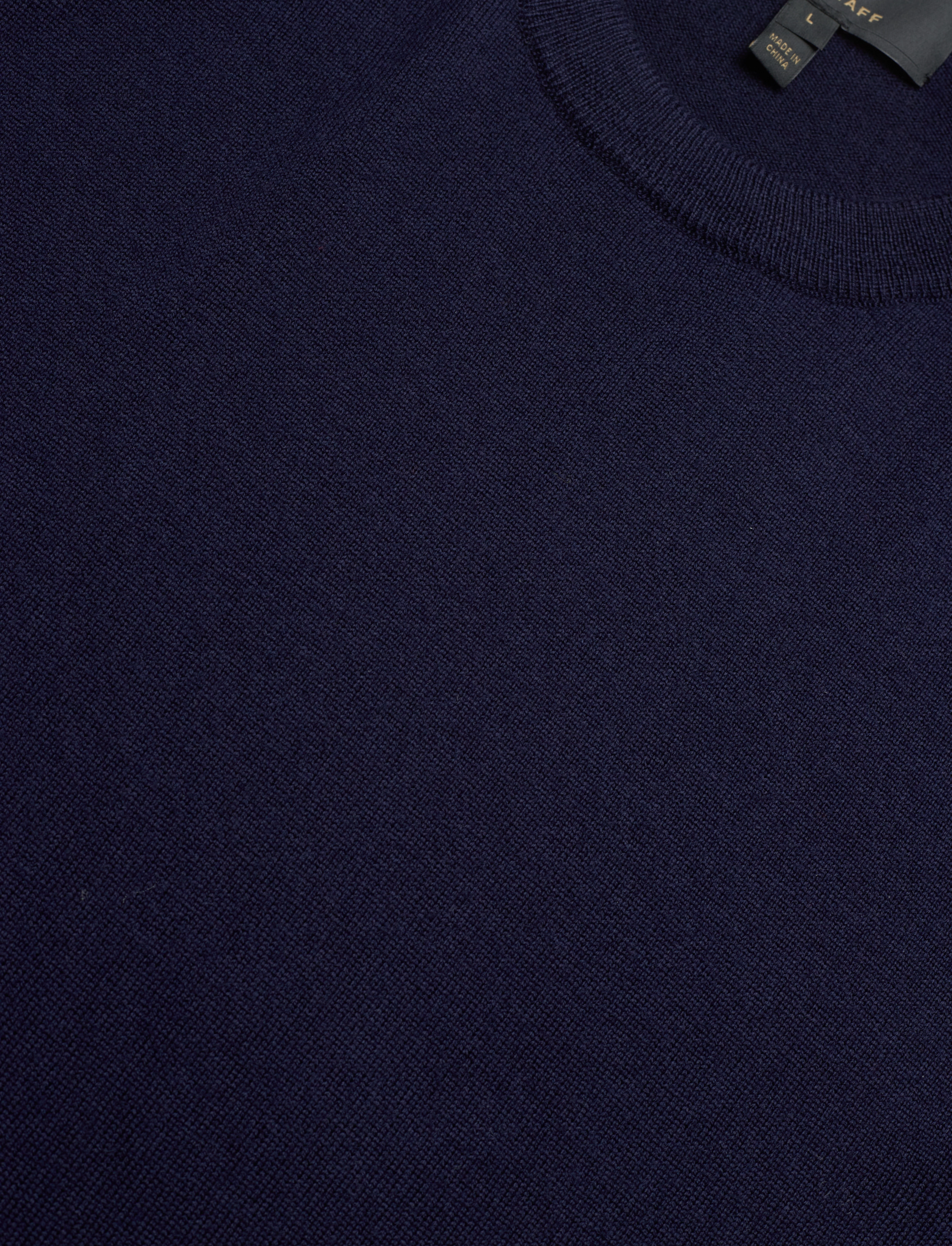 Belstaff - KERRIGAN CREWNECK JUMPER - Ümara kaelusega - washed navy - 2