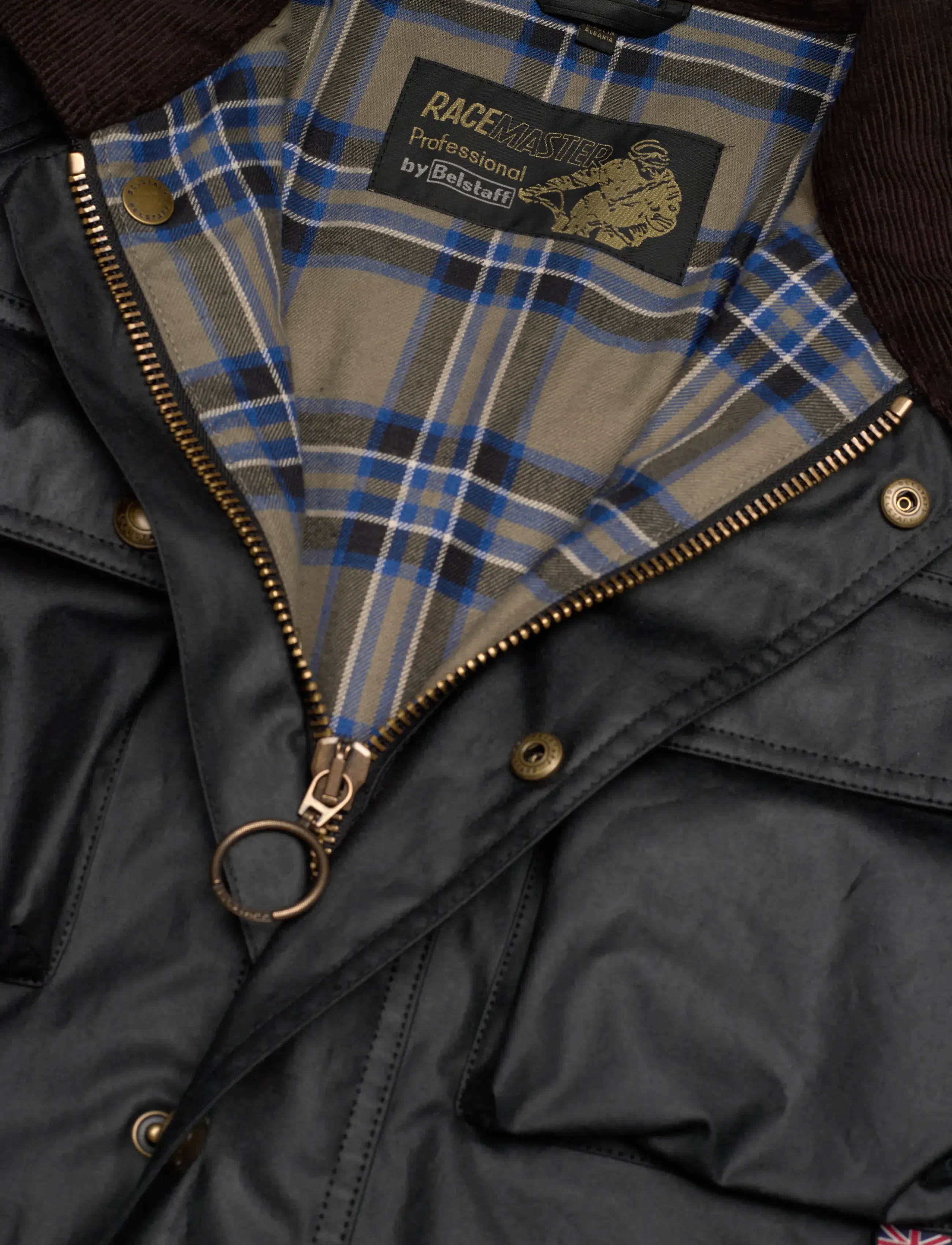 Belstaff - RACEMASTER JACKET Faded Olive - windjassen - black - 2