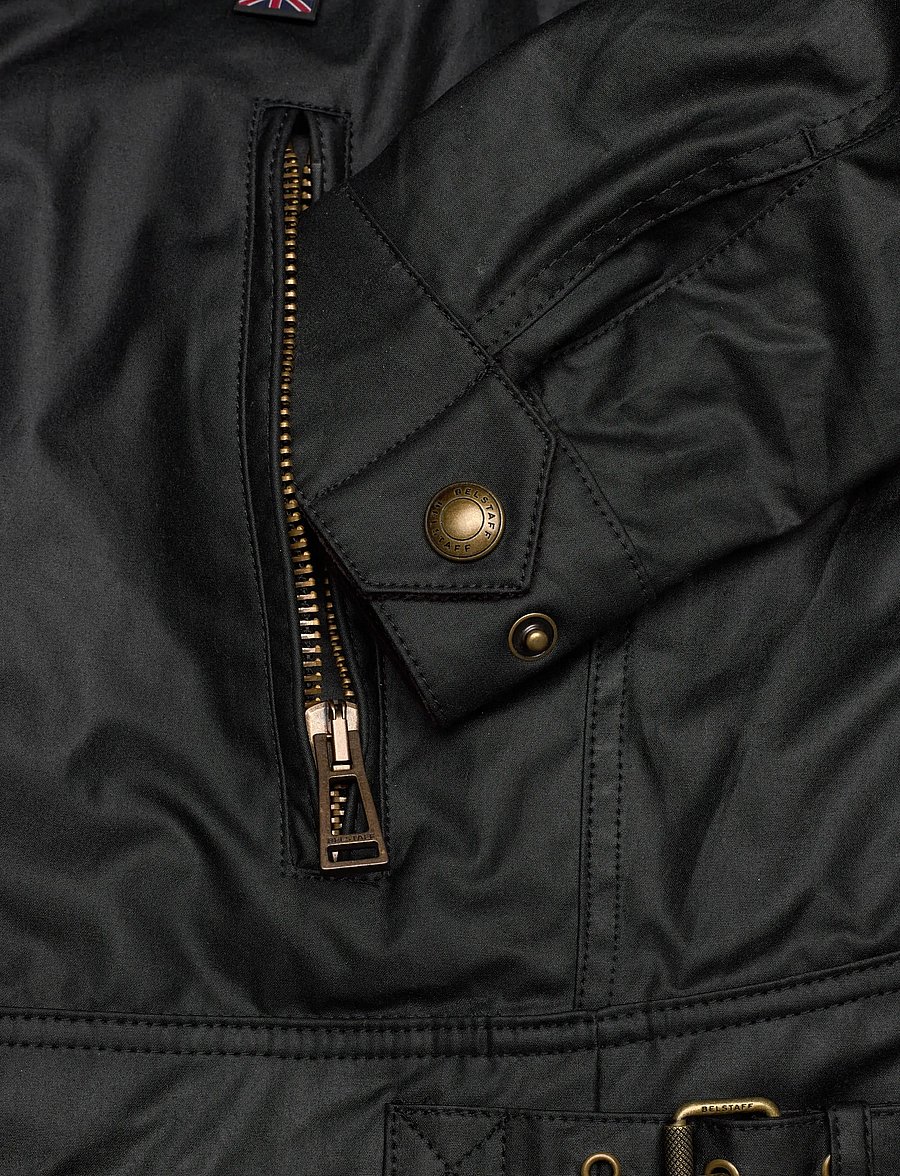 Belstaff - RACEMASTER JACKET Faded Olive - windjassen - black - 3