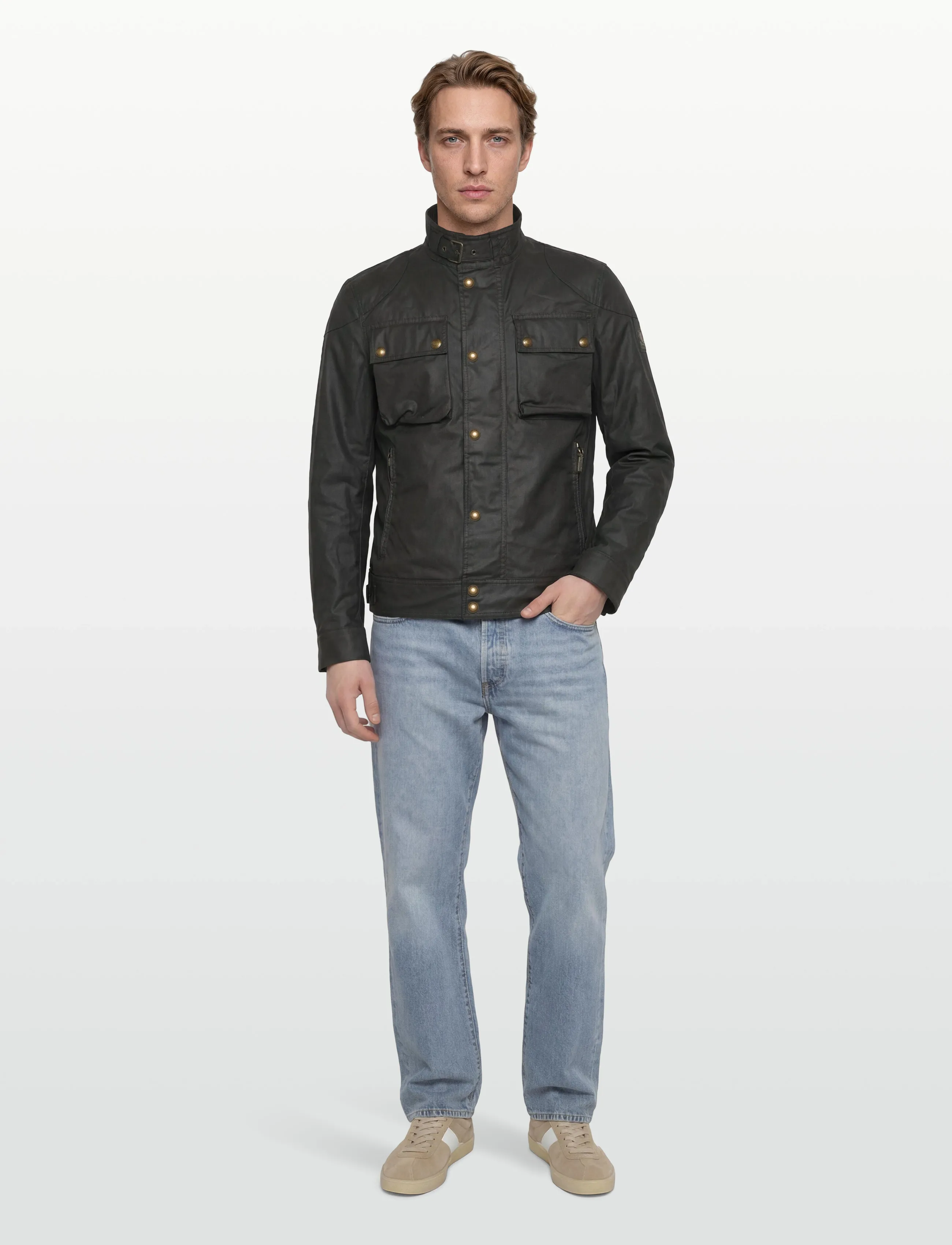 Belstaff RACEMASTER JACKET Faded Olive - Dagens supertilbud - FADED OLIVE / khaki/green