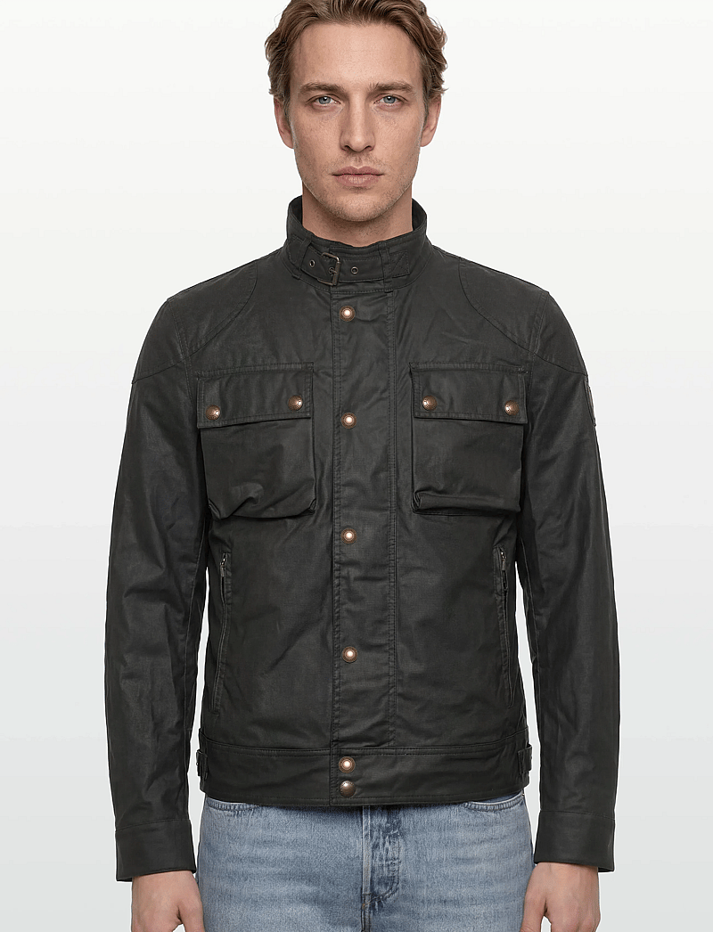 Belstaff - RACEMASTER JACKET Faded Olive - vestes légères use default - faded olive - 4