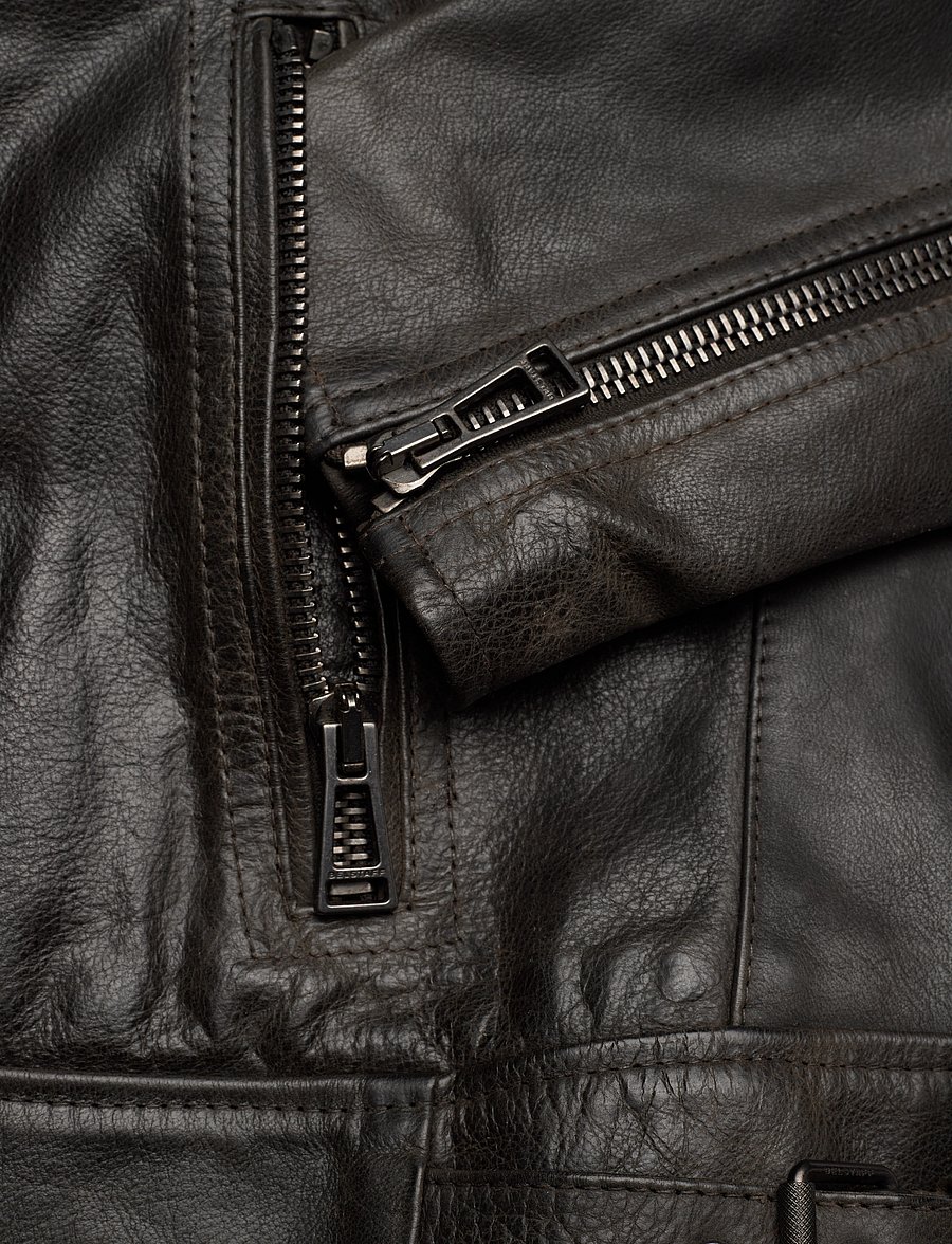 Belstaff - OUTLAW JACKET Black - fall jackets - black - 3